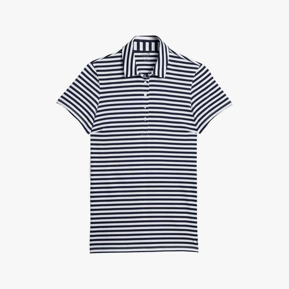 Mattr Somer Striped Short Sleeve Polo Shirt