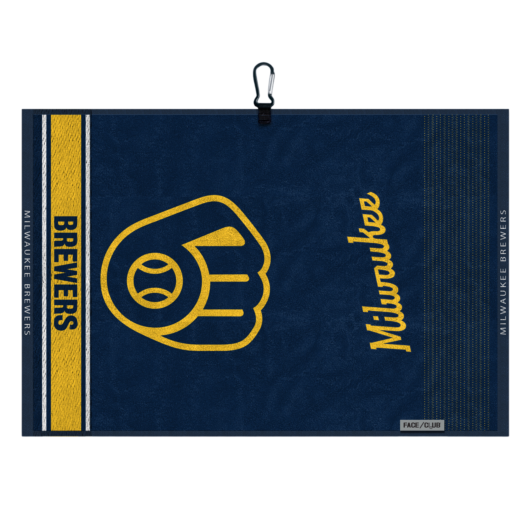 Team Effort Milwaukee Brewers Jacquard Towel
