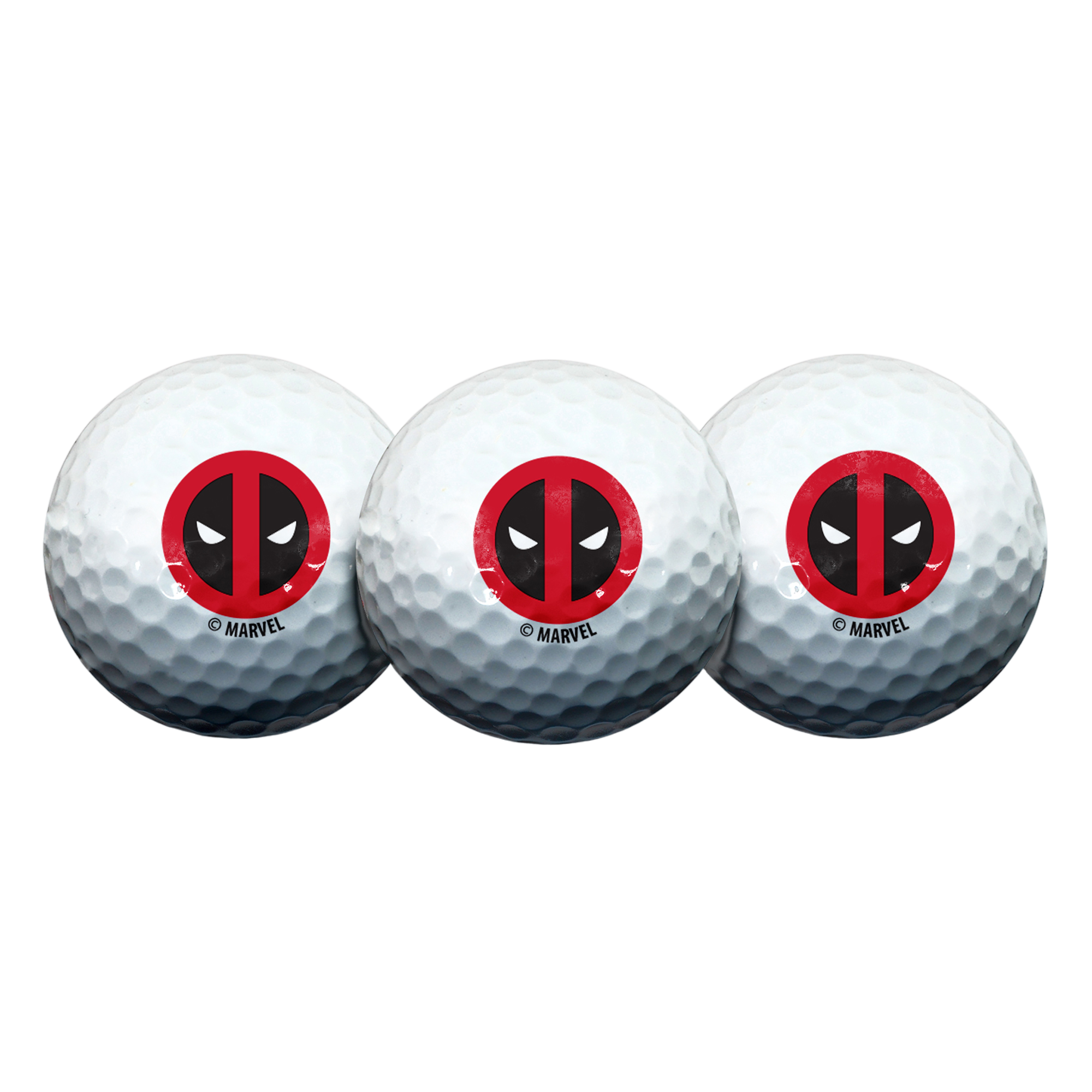 Deadpool Golf Ball 3-Pack