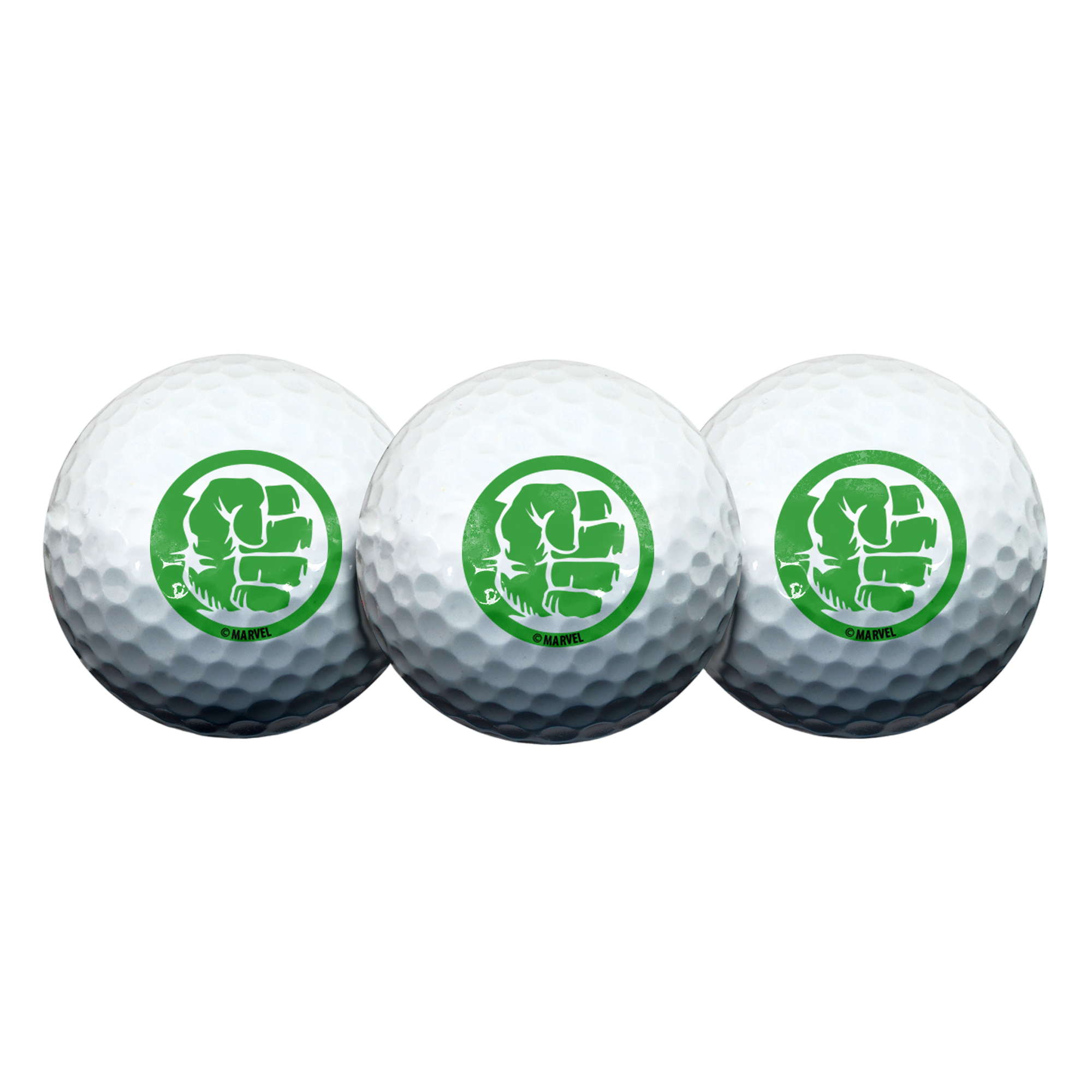Hulk Golf Ball 3-Pack