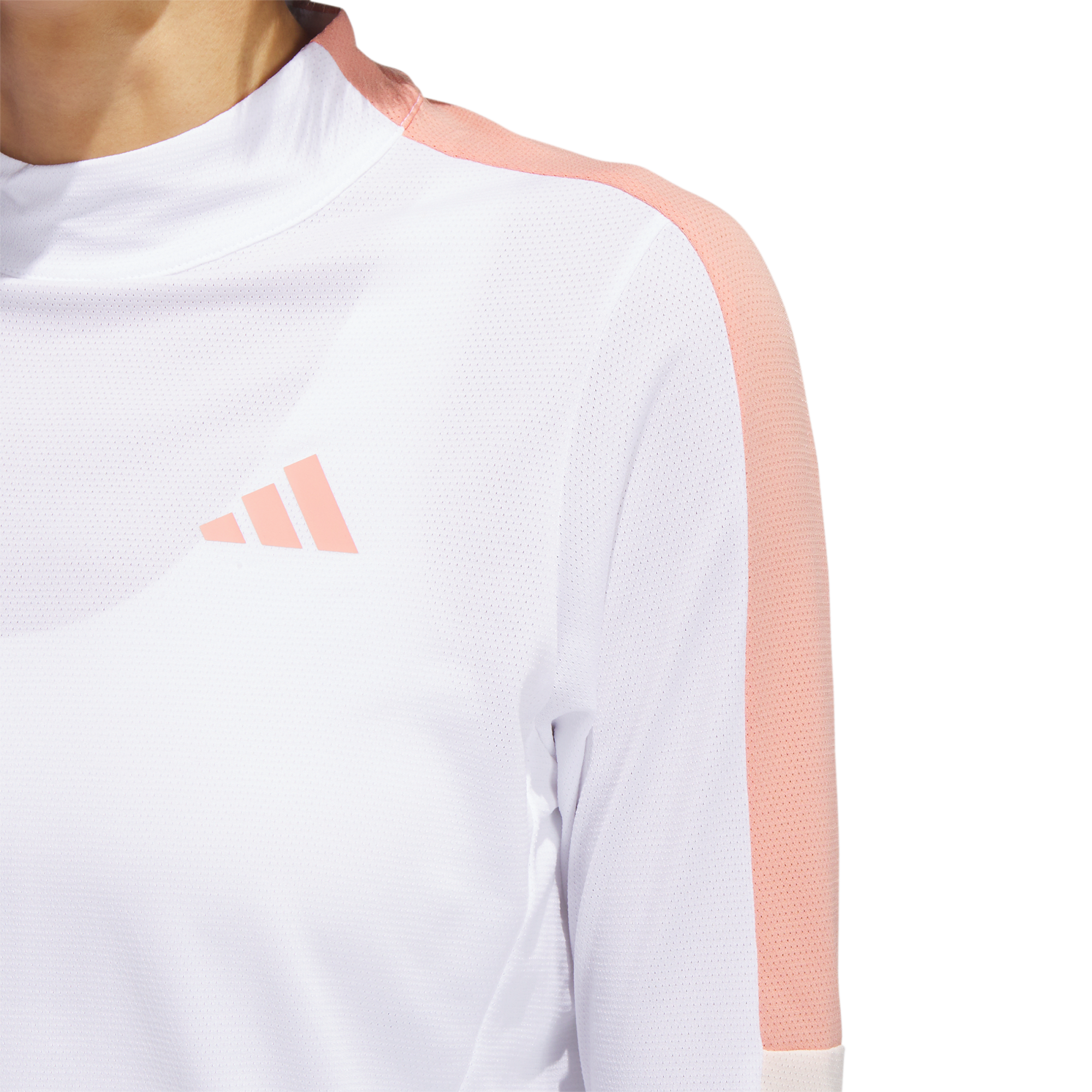 Sun Protection Long Sleeve Mock Neck Top