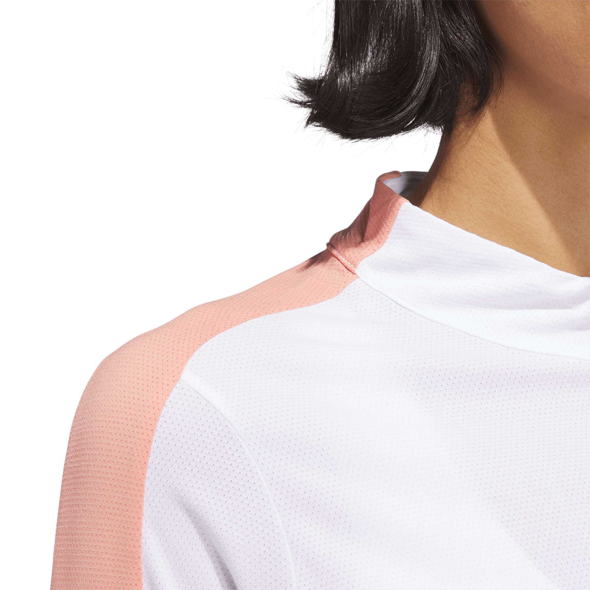 Sun Protection Long Sleeve Mock Neck Top