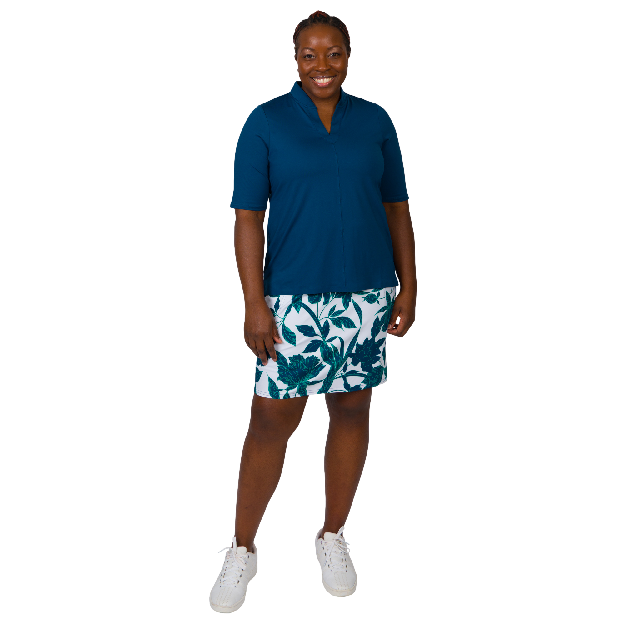 Femme Floral Mina 17" Skort