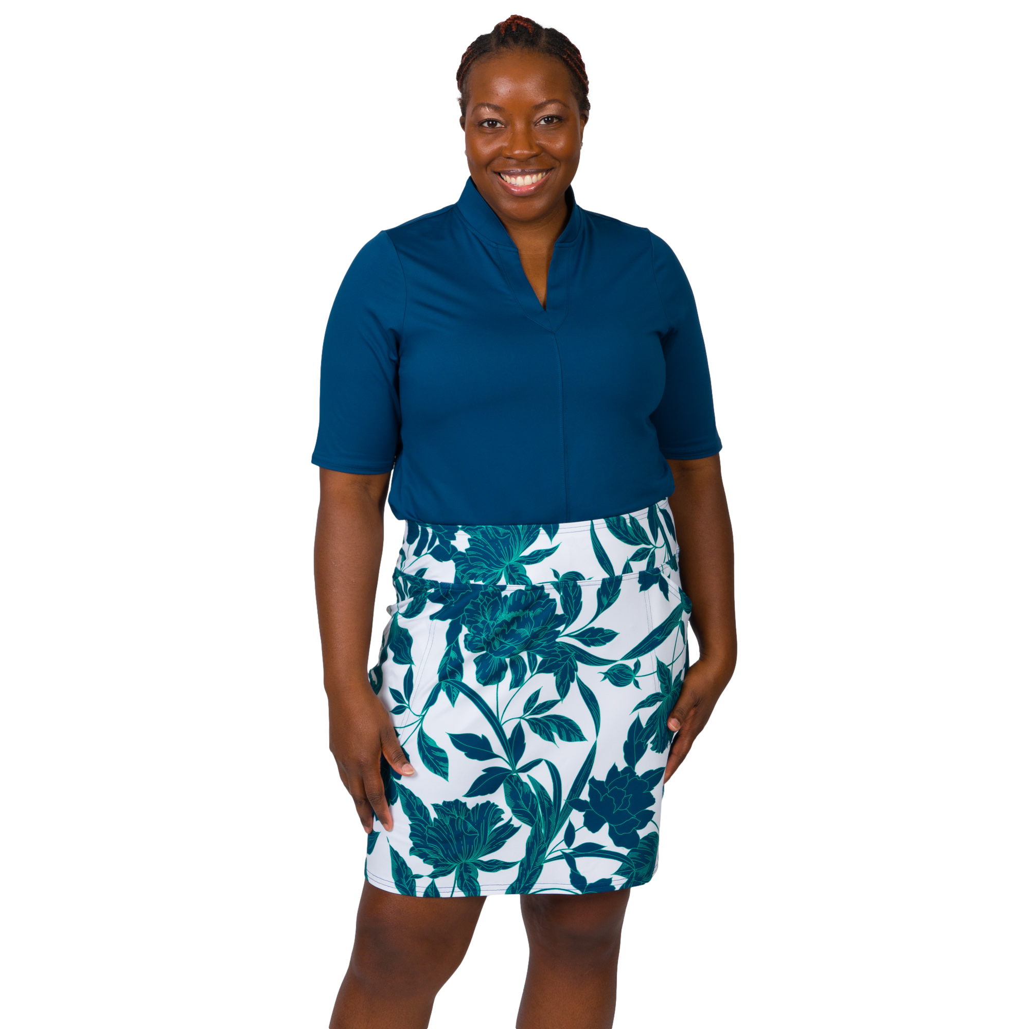 Femme Floral Mina 17" Skort