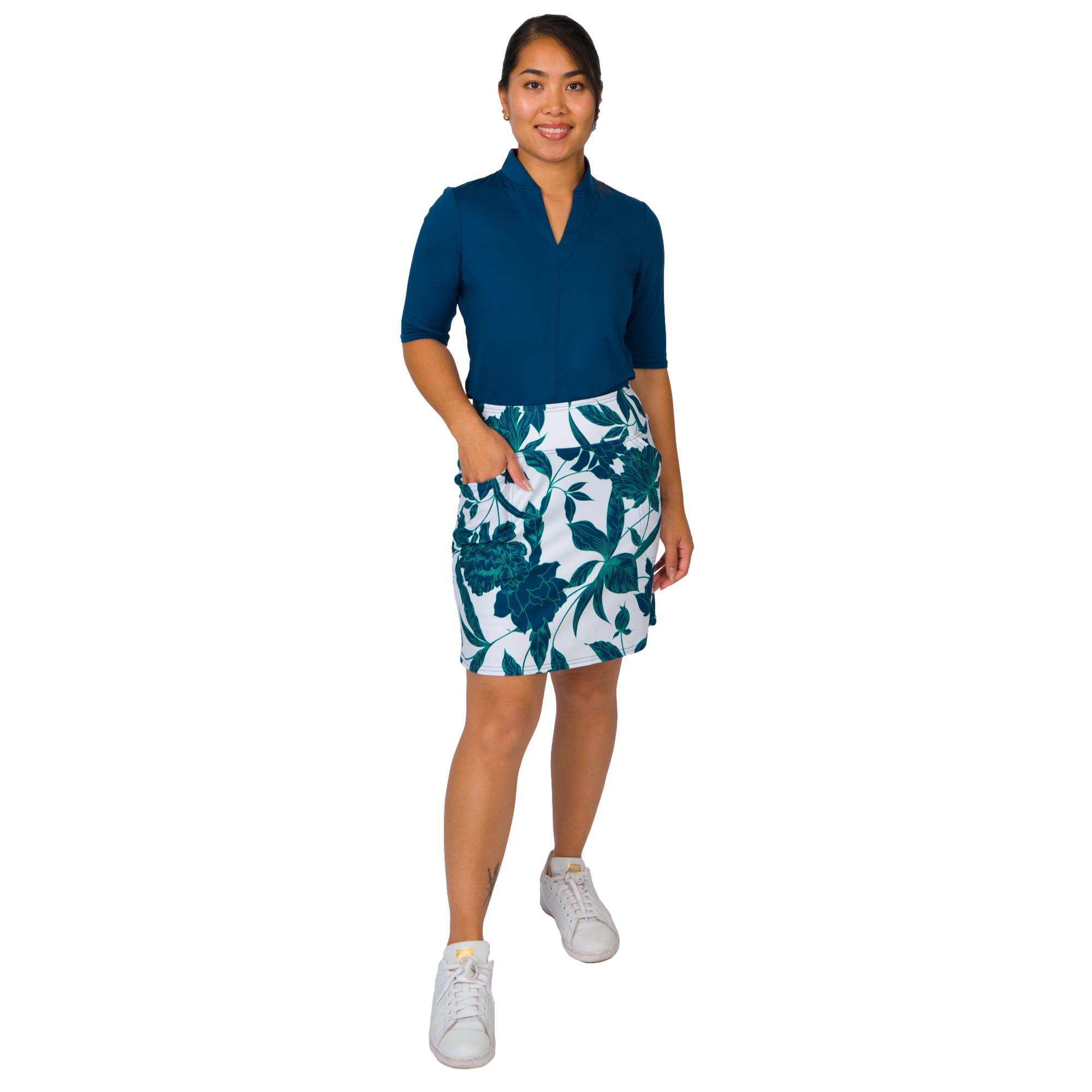 Femme Floral Mina 17" Skort