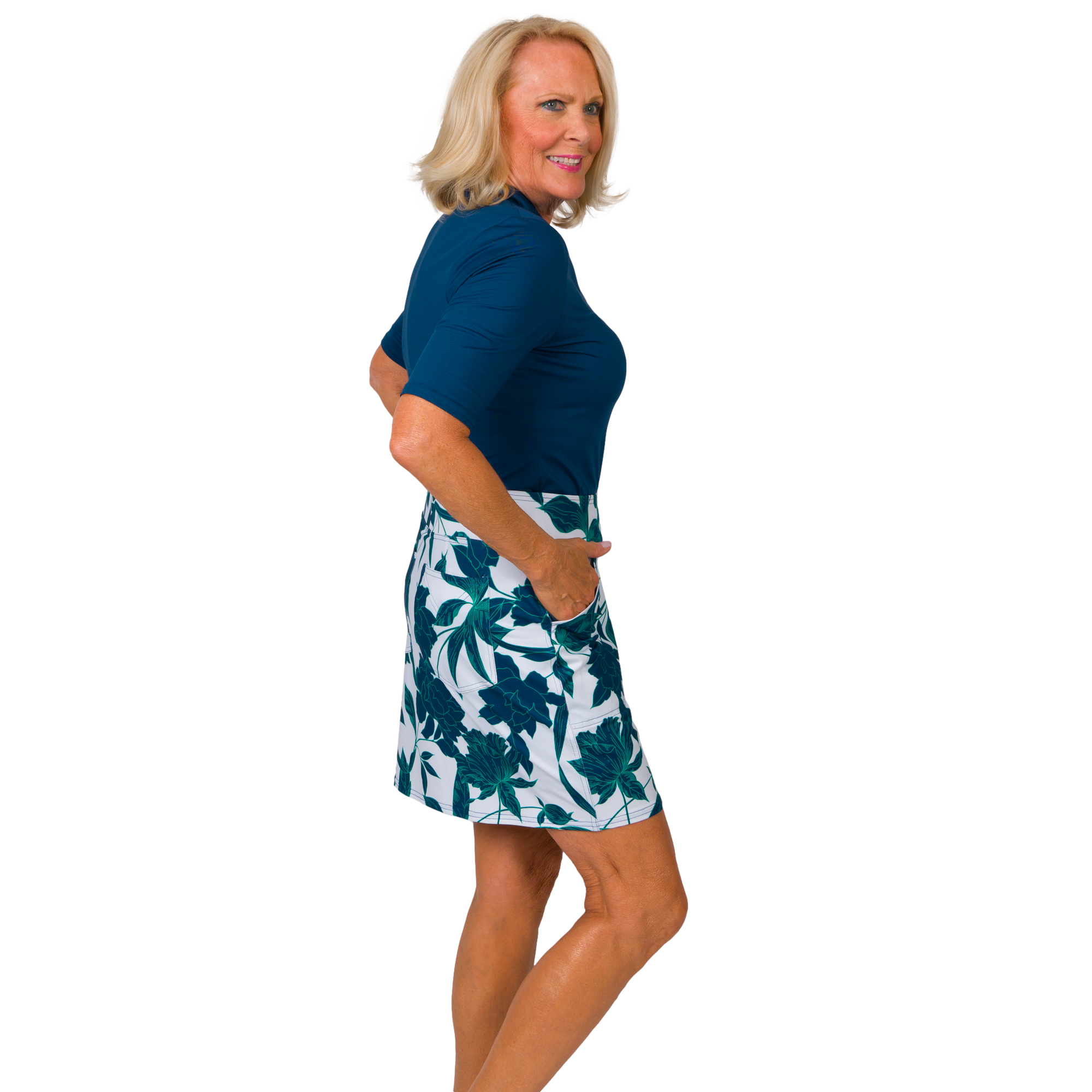 Femme Floral Mina 17" Skort
