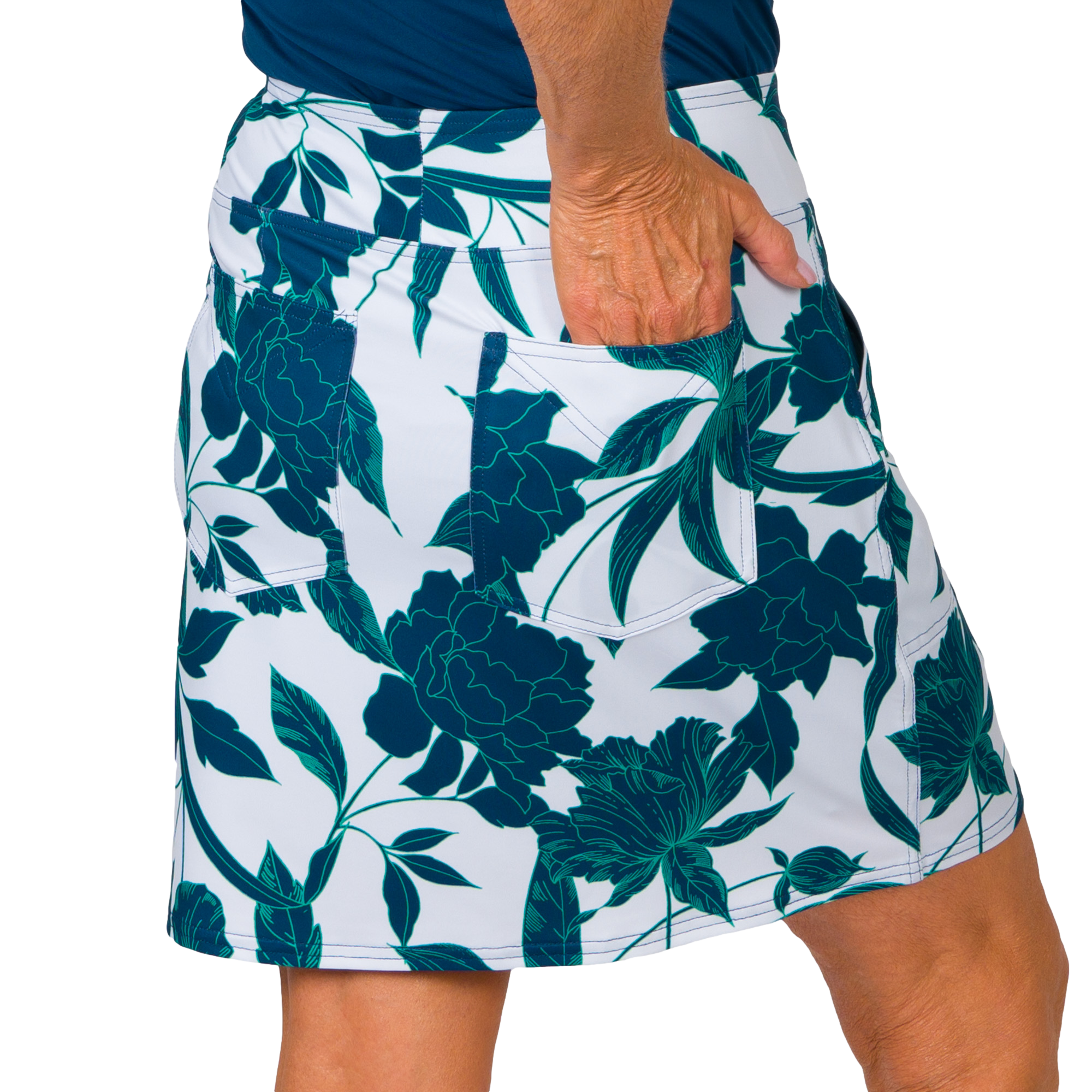 Femme Floral Mina 17" Skort