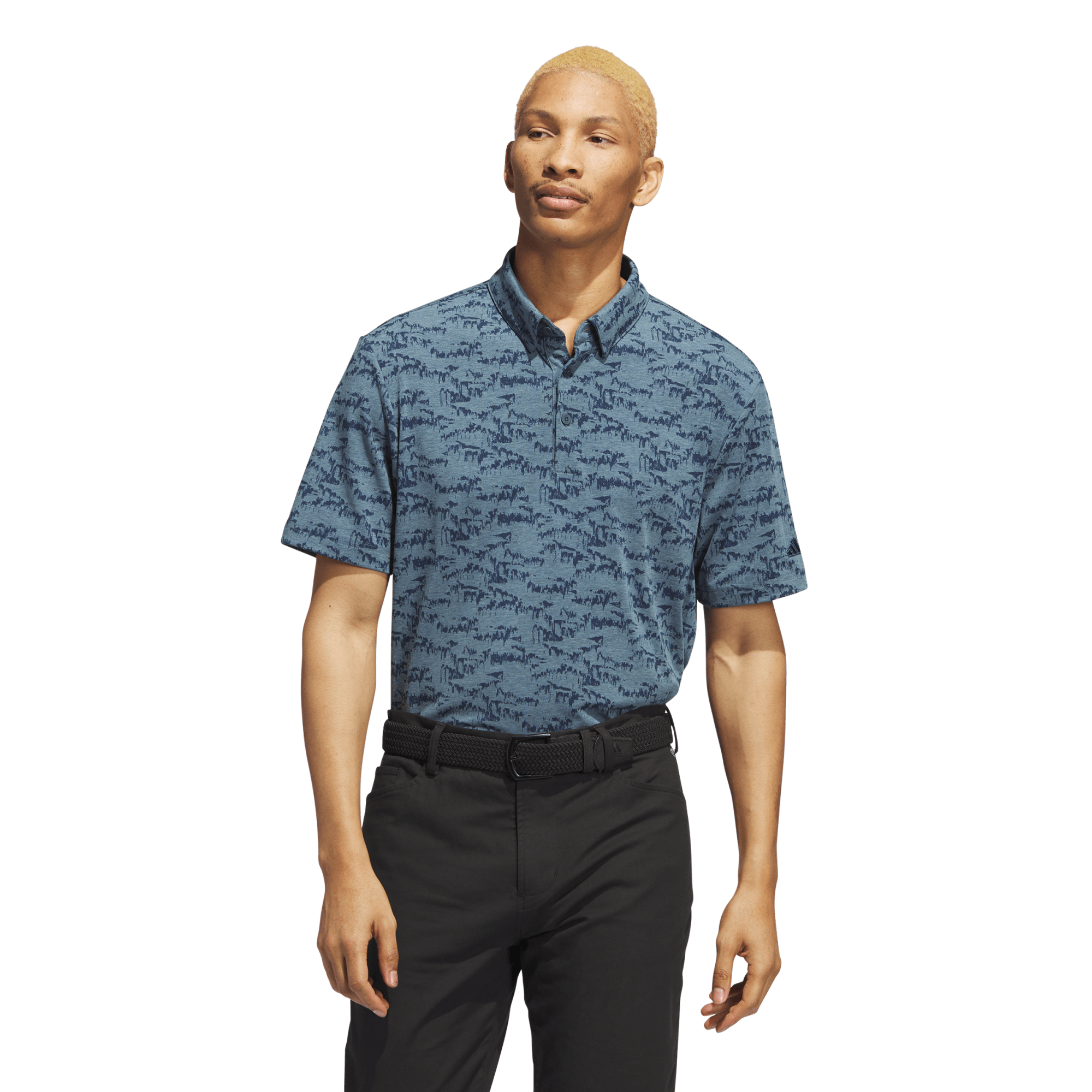 Go-To Print Men's Short Sleeve Golf Polo Shirt