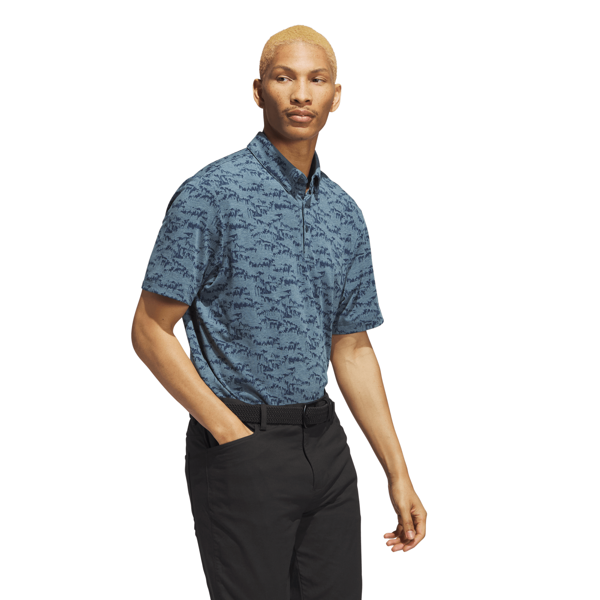 Go-To Print Men's Short Sleeve Golf Polo Shirt