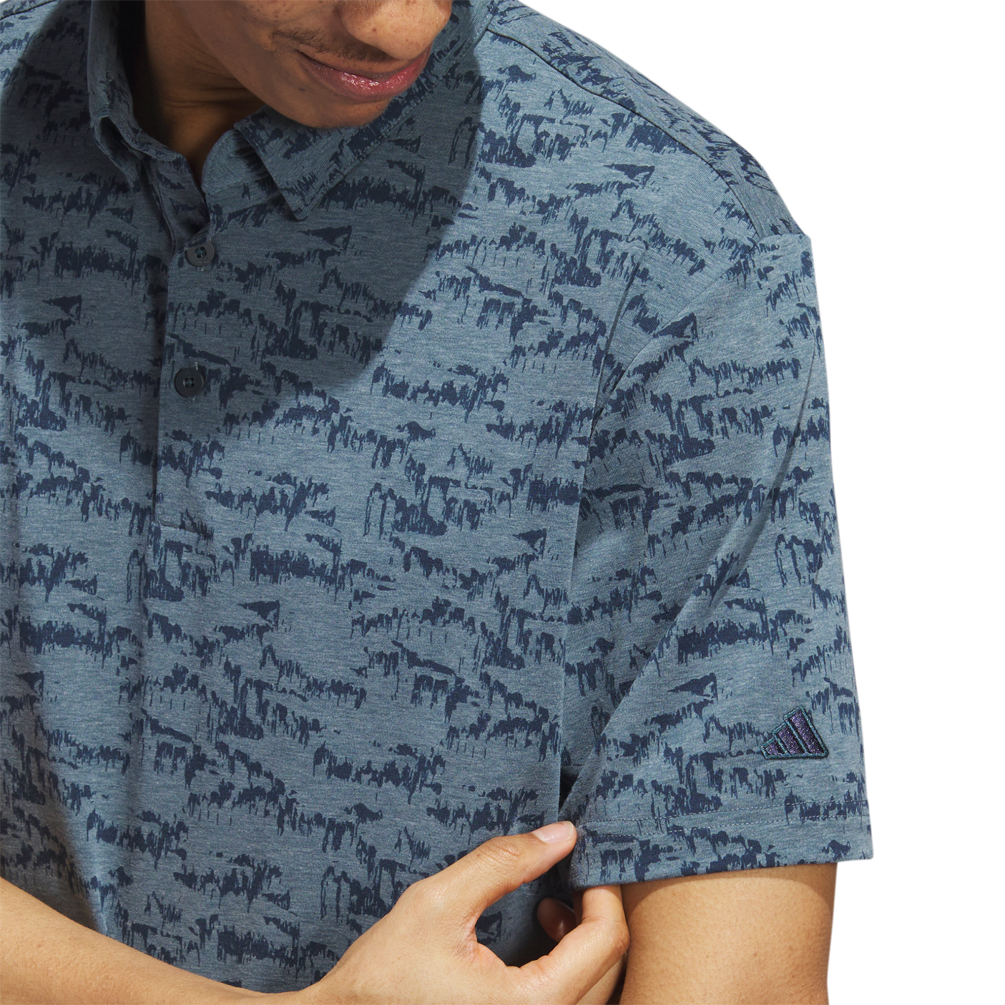 Go-To Print Men's Short Sleeve Golf Polo Shirt