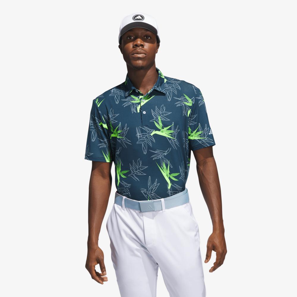 adidas Oasis Mesh Golf Polo Shirt - Green adidas Oasis Mesh Golf Polo Shirt - Green