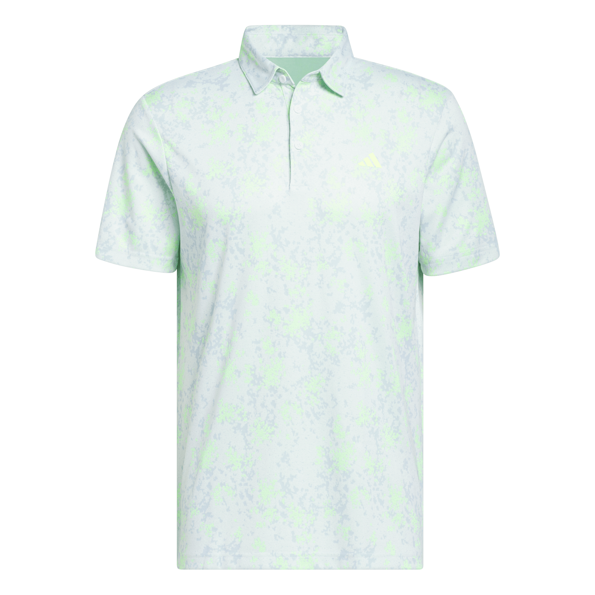 Burst Jacquard Men's Short Sleeve Golf Polo Shirt