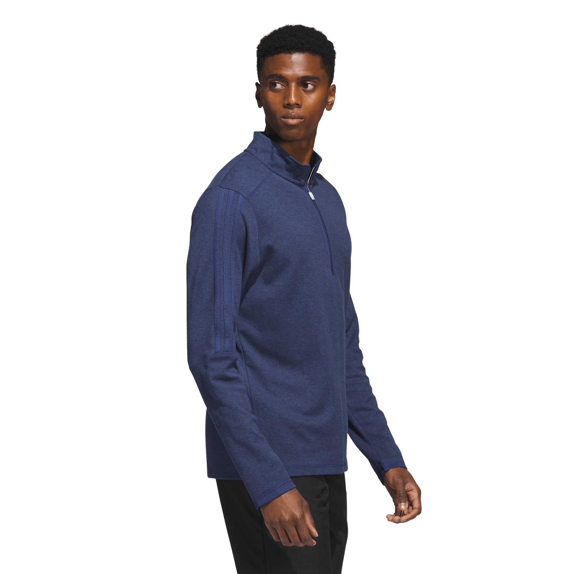 3-Stripes Men's Golf Quarter Zip Pullover