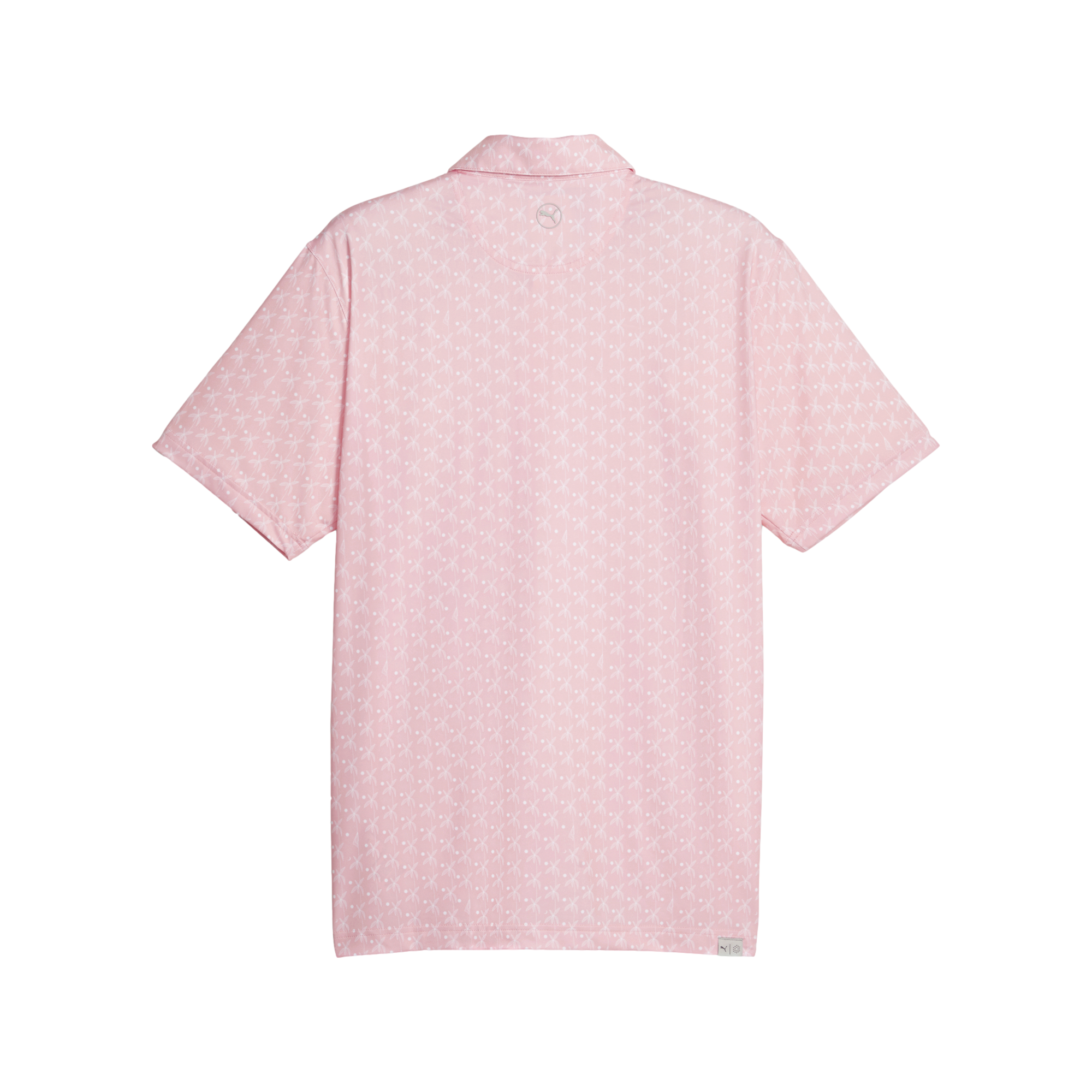 Mattr Palms Men's Short Sleeve Golf Polo Shirt