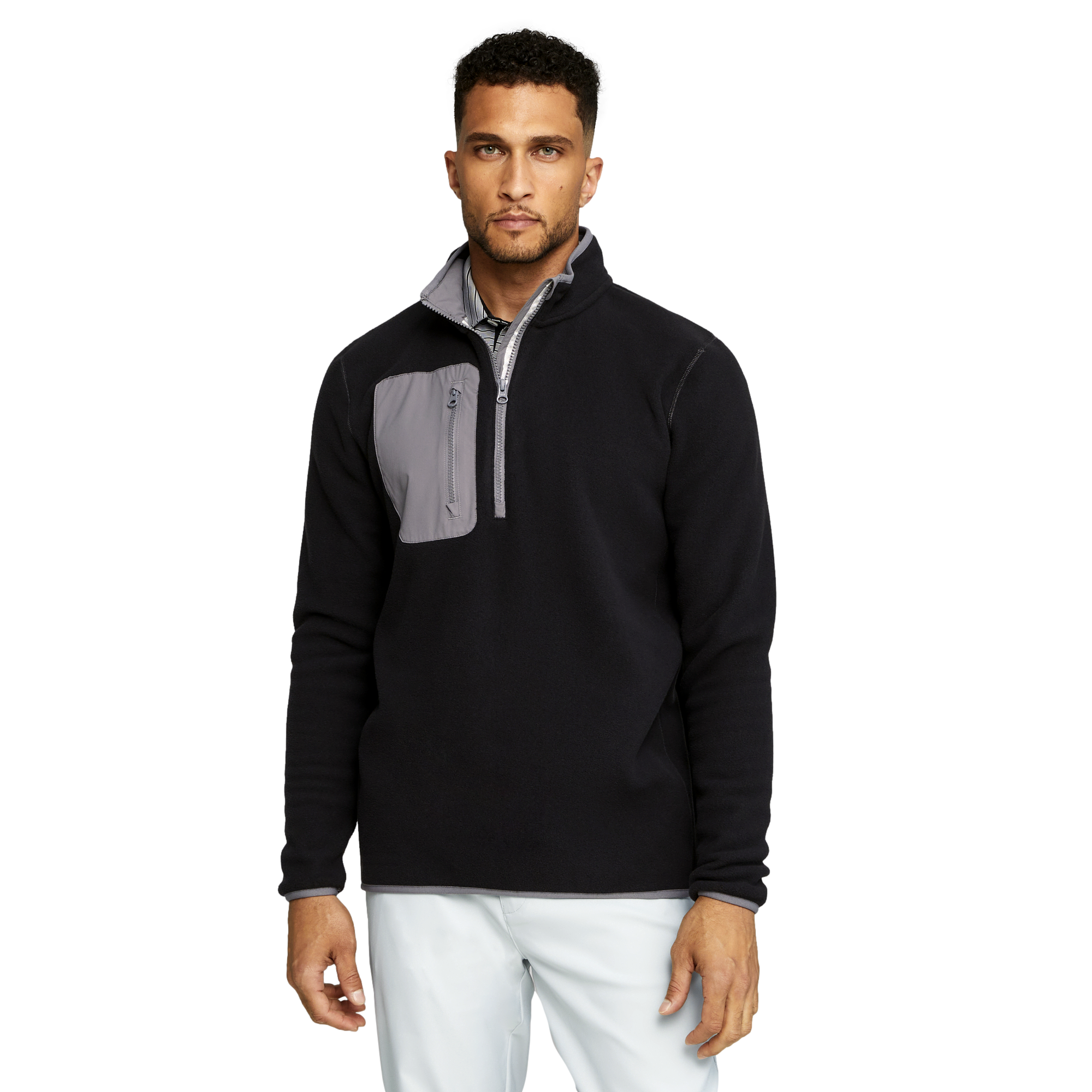 Fleece Men's Golf Quarter Zip