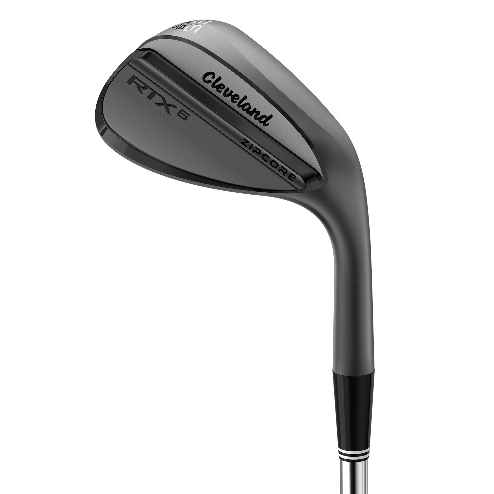 RTX 6 Zipcore Black Satin Wedge