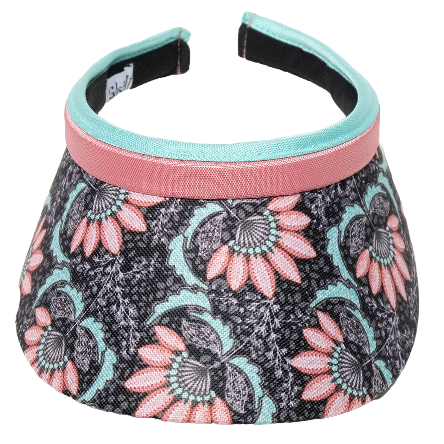 Vintage Vines Slide On Visor