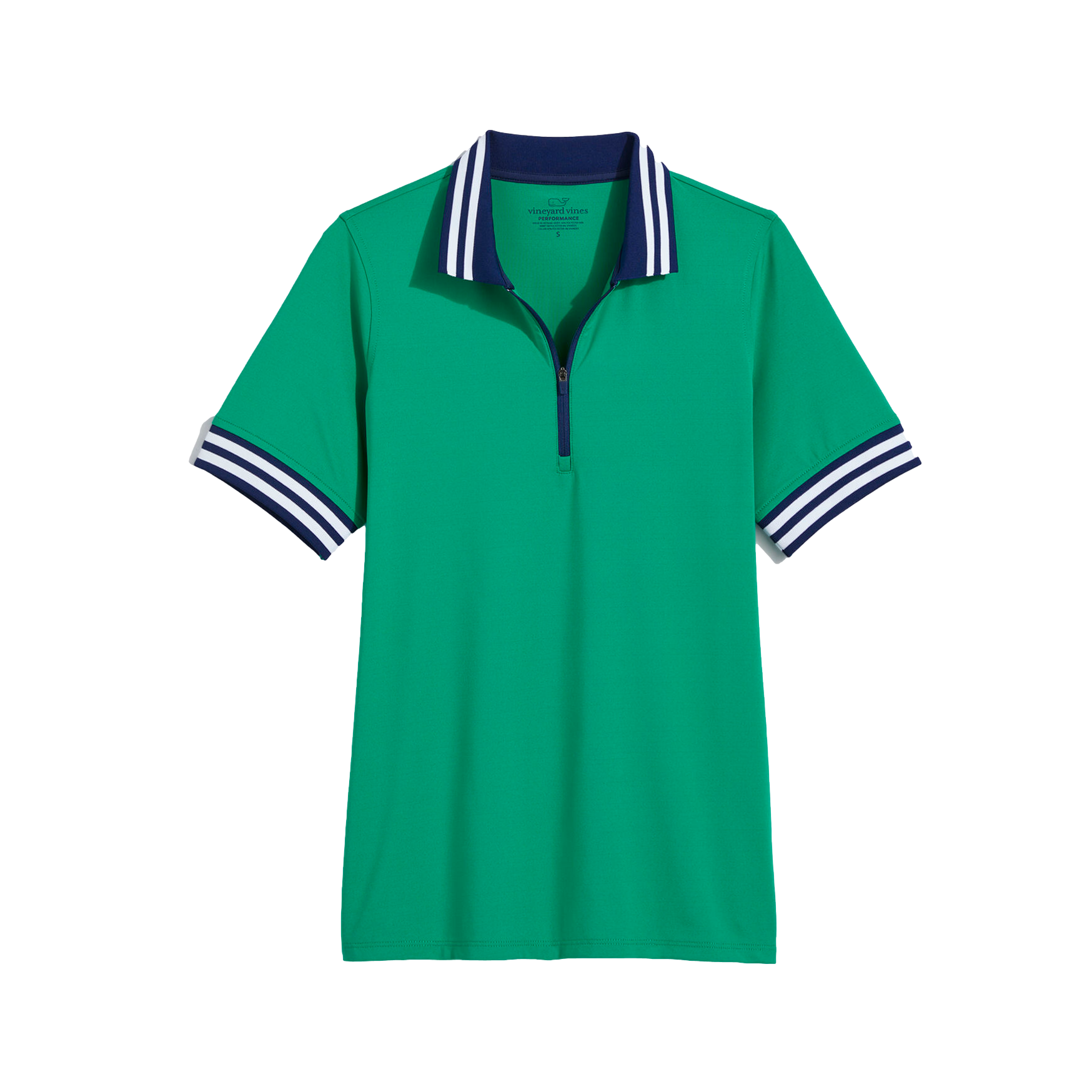 Palmero Zip-Placket Short Sleeve Polo Shirt