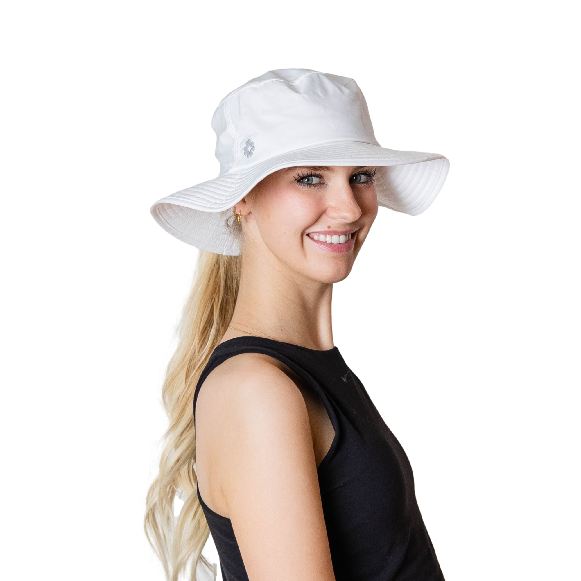 Sun Goddess Big Brim Bucket Hat