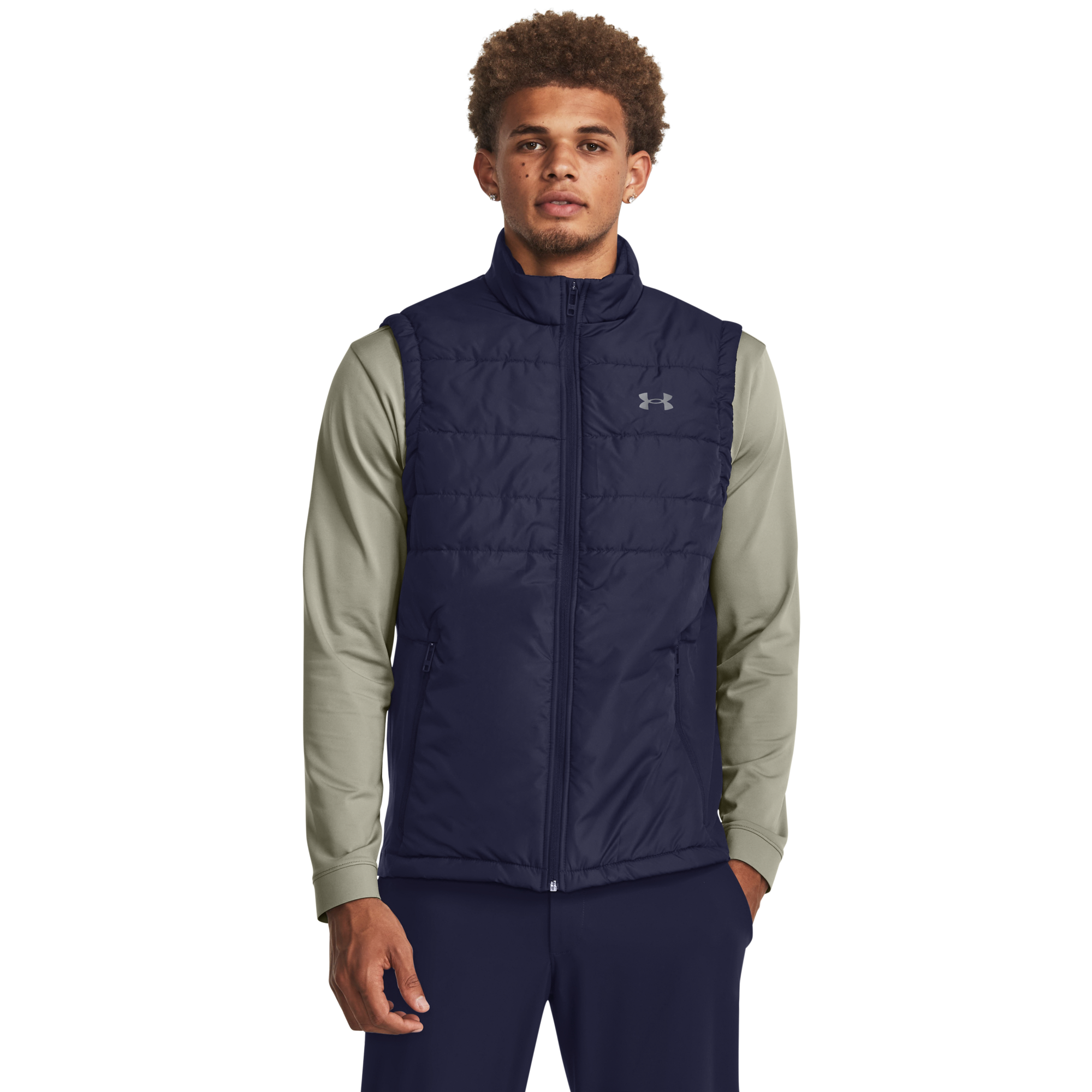 Under Armour Men's UA Storm Session Golf Vest, Black