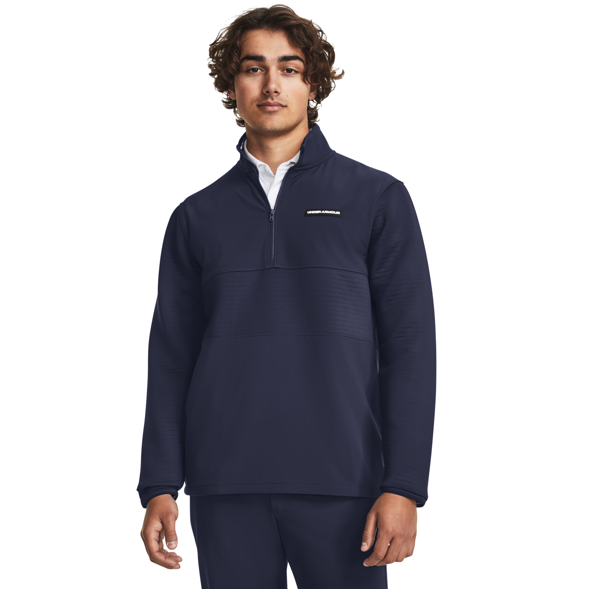 Under Armour Men's UA Storm Daytona QTR Zip, Navy