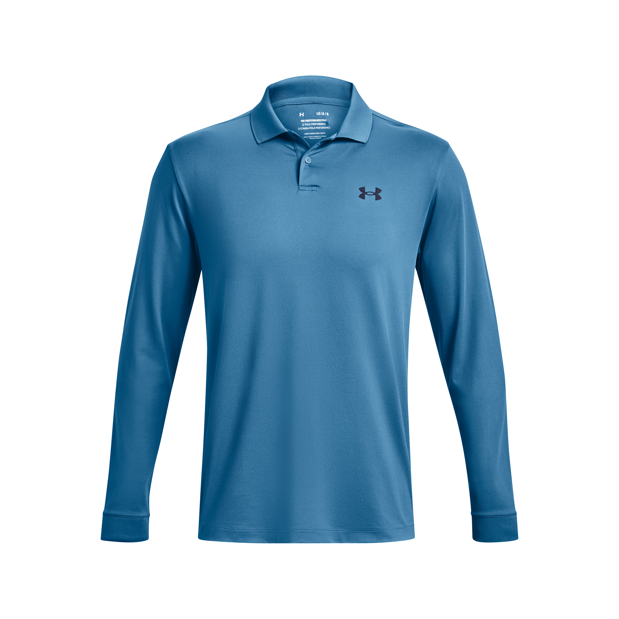 UA Performance 3.0 Men's Long Sleeve Golf Polo Shirt
