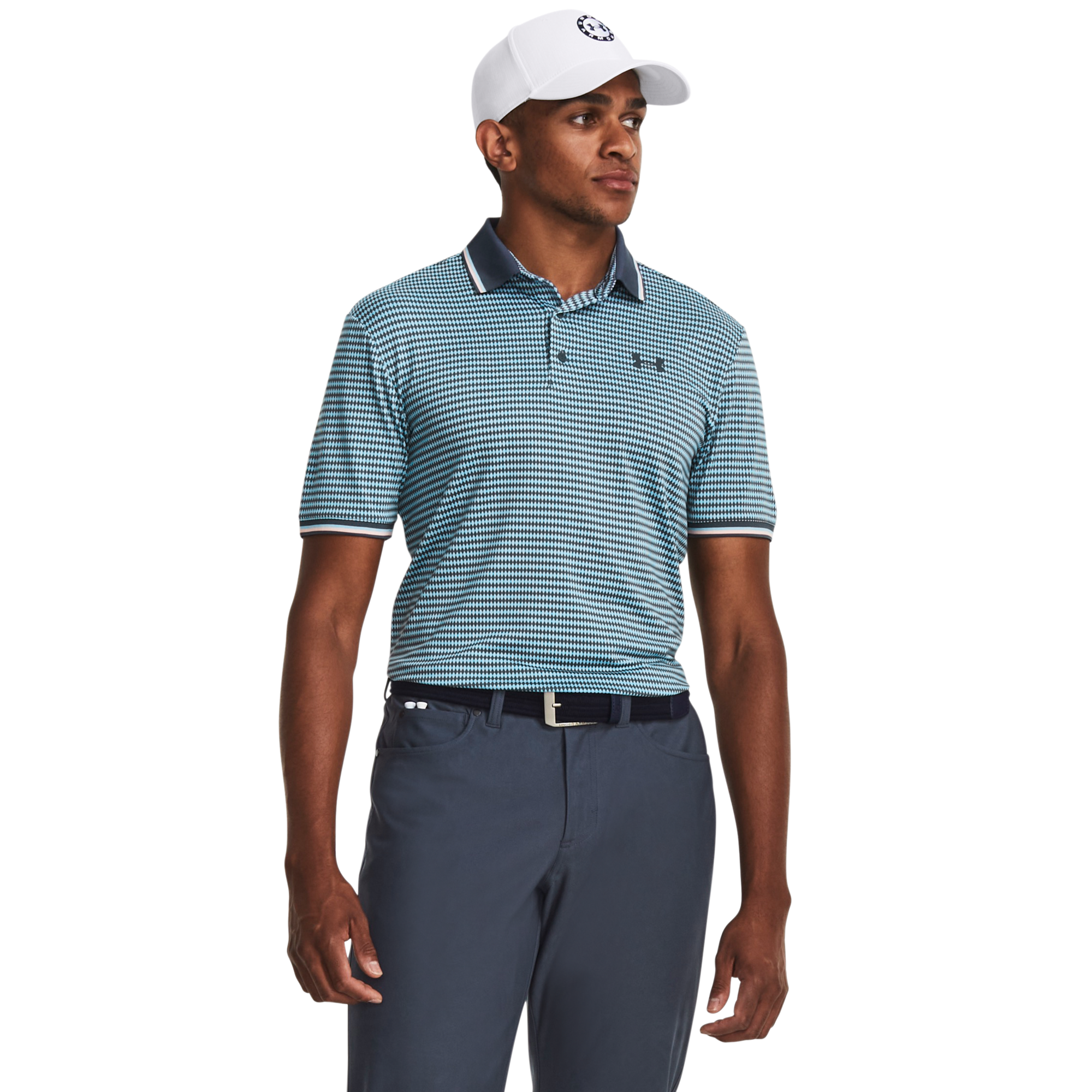 Playoff 3.0 Rib Men's Short Sleeve Golf Polo Shirt