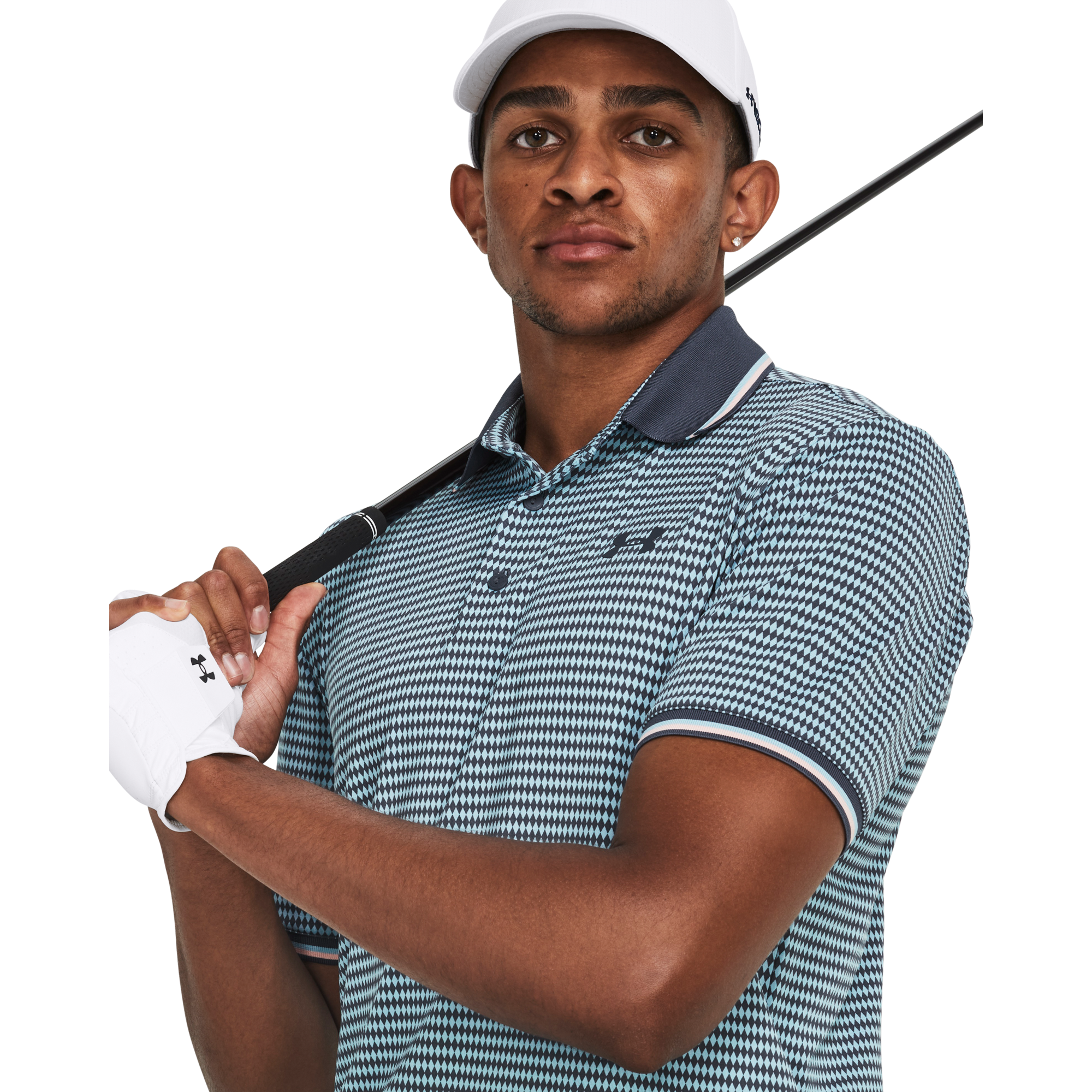 Playoff 3.0 Rib Men's Short Sleeve Golf Polo Shirt