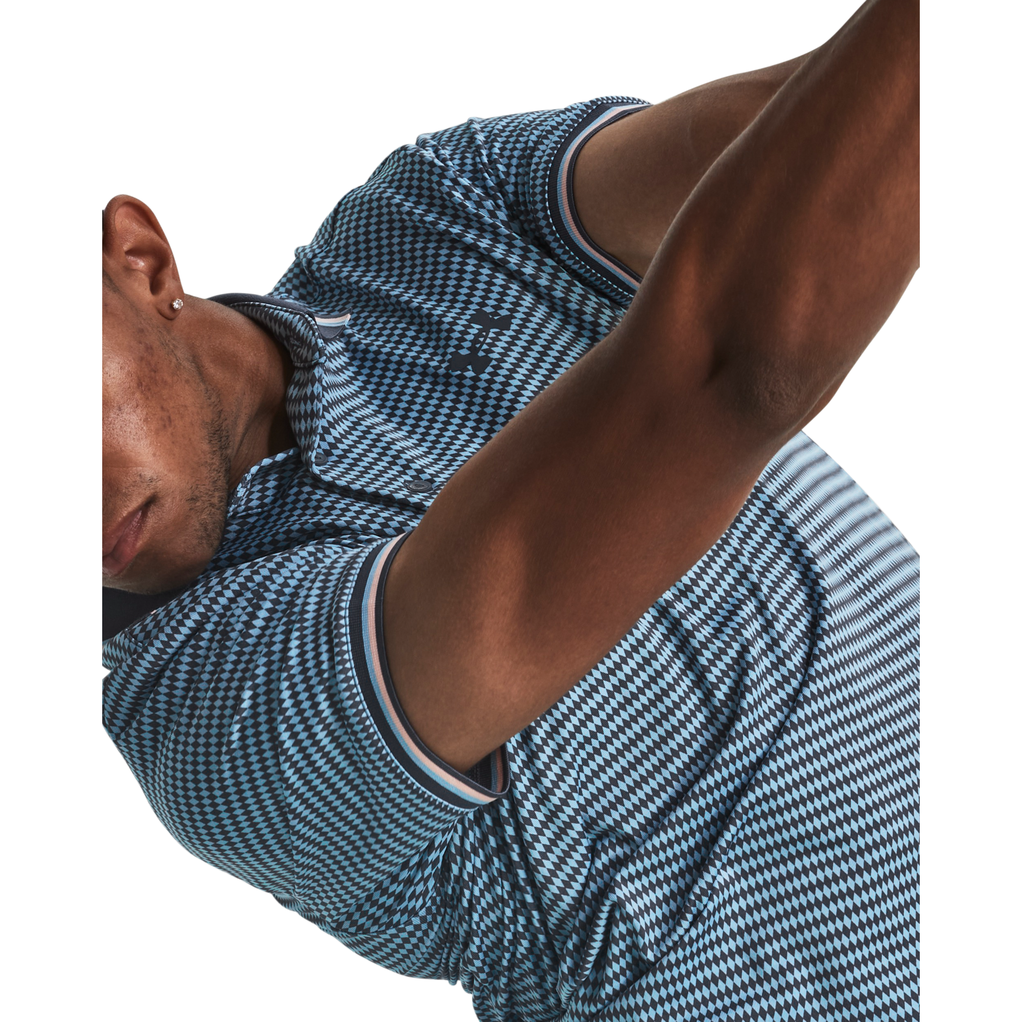 Playoff 3.0 Rib Men's Short Sleeve Golf Polo Shirt