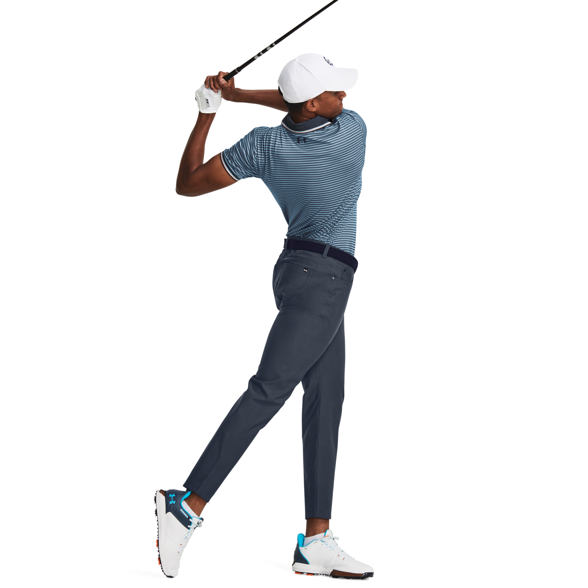 Playoff 3.0 Rib Men's Short Sleeve Golf Polo Shirt