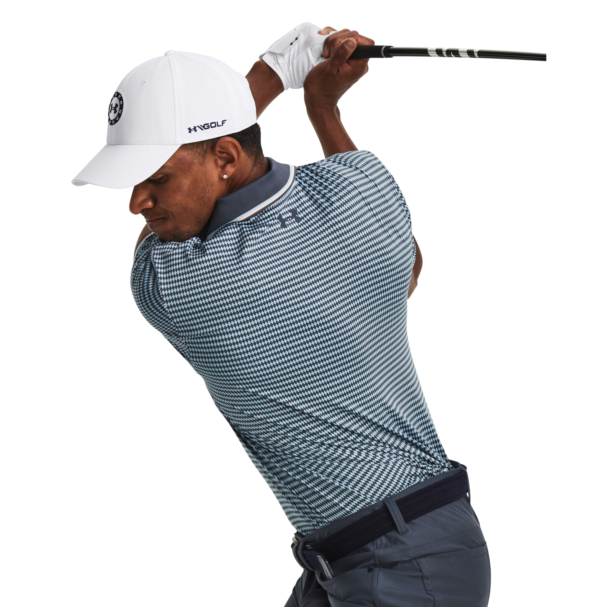 Playoff 3.0 Rib Men's Short Sleeve Golf Polo Shirt