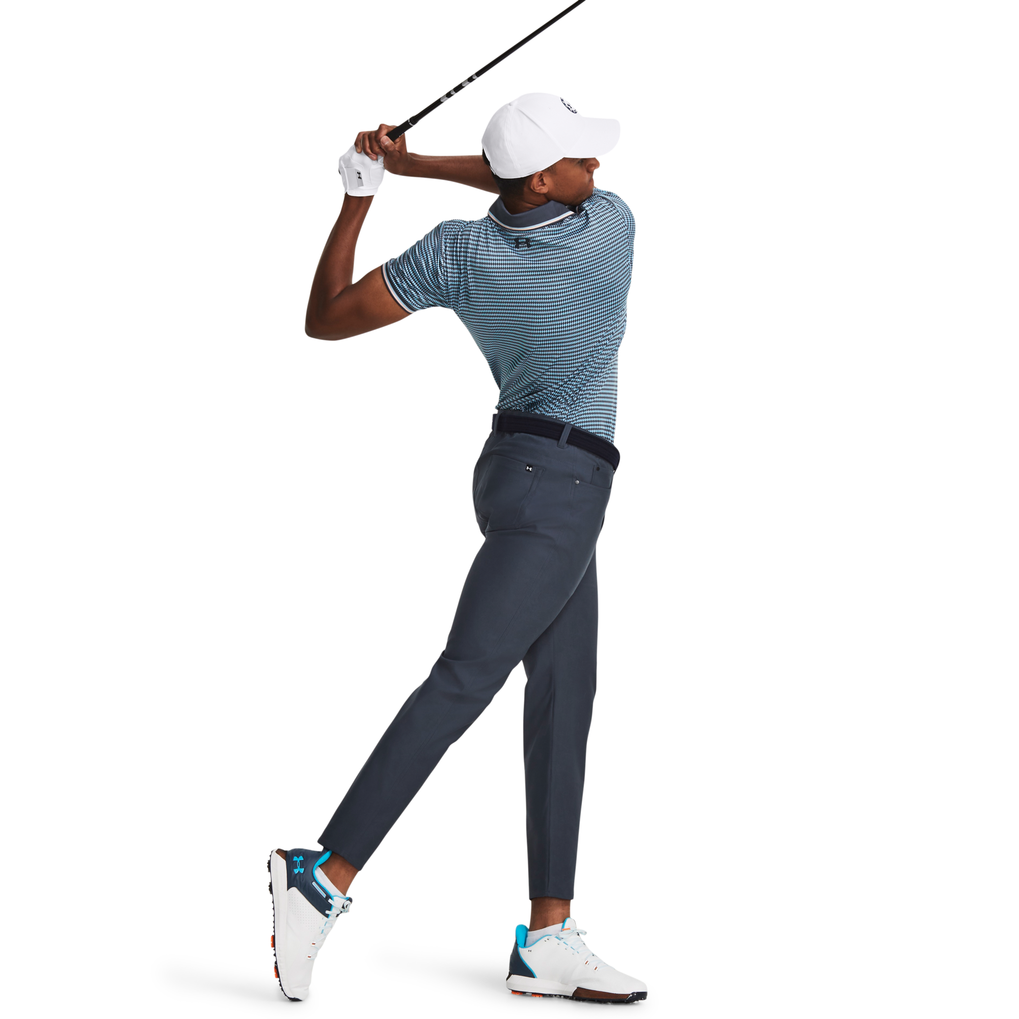 Playoff 3.0 Rib Men's Short Sleeve Golf Polo Shirt