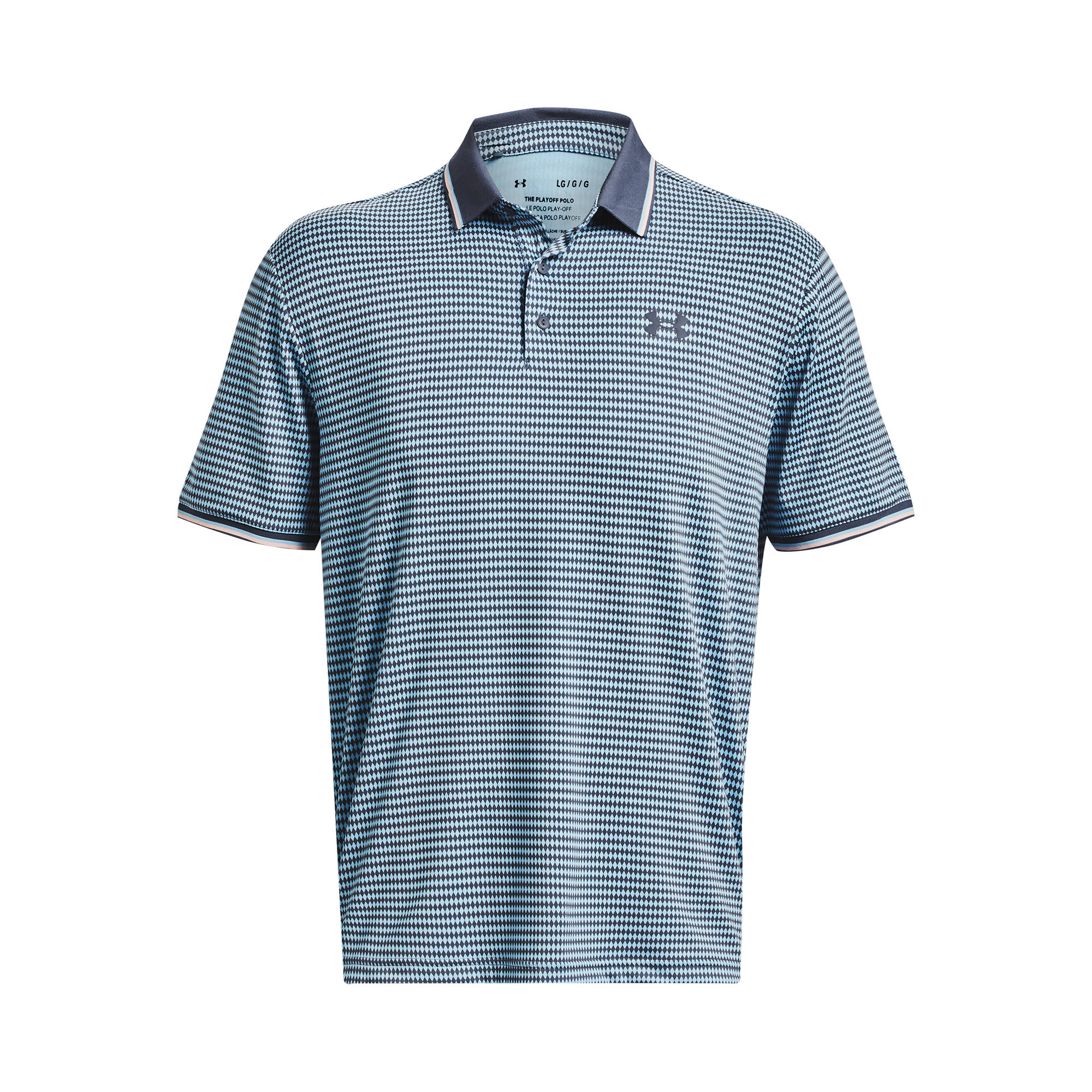 Playoff 3.0 Rib Men's Short Sleeve Golf Polo Shirt