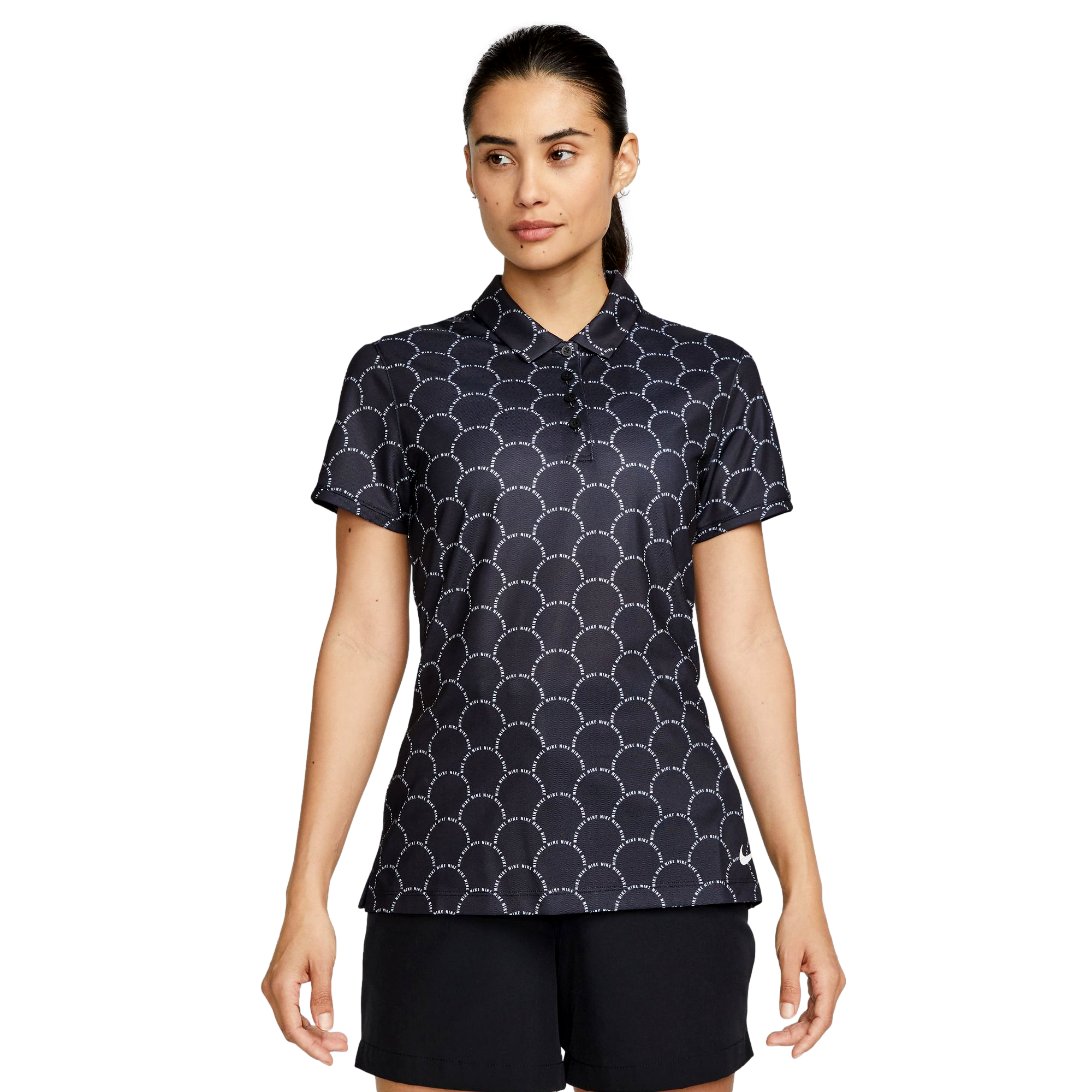 Dri-FIT Victory Short-Sleeve Logo Polo Women's Short Sleeve Golf Polo Shirt