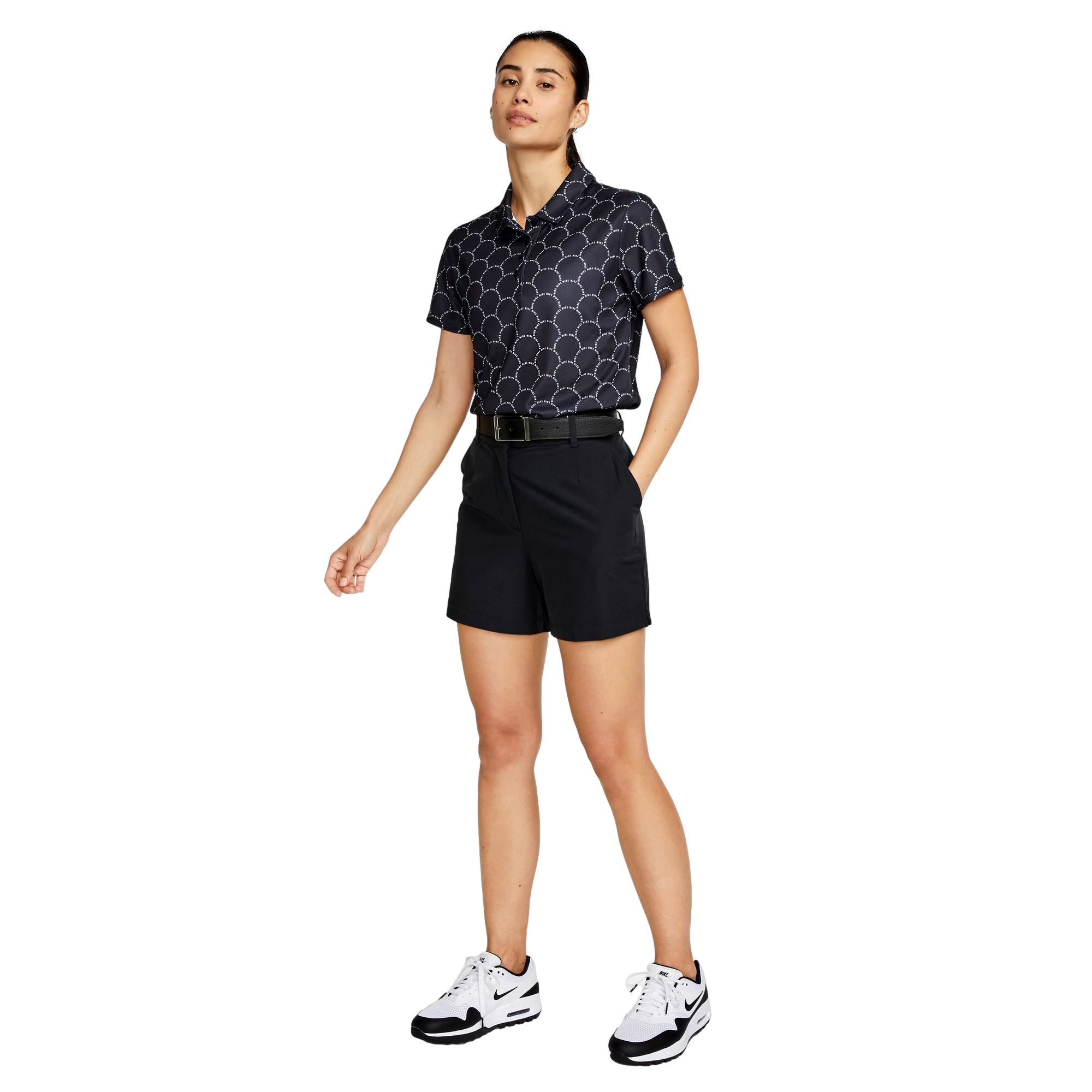 Dri-FIT Victory Short-Sleeve Logo Polo Women's Short Sleeve Golf Polo Shirt