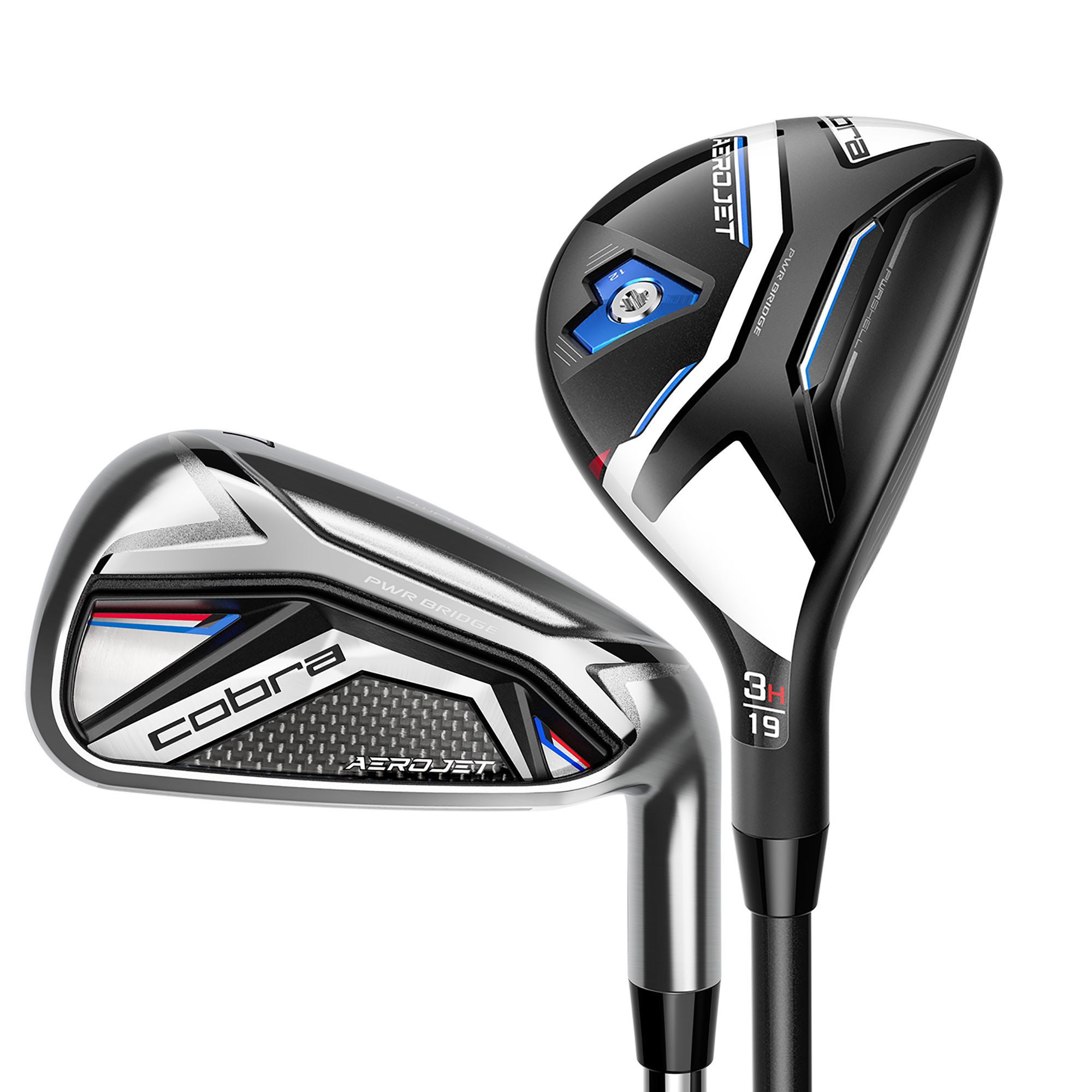 Combo Set of 7 x Cobra King F7 ONE Irons 6-SW+GW + Cobra King Versatile