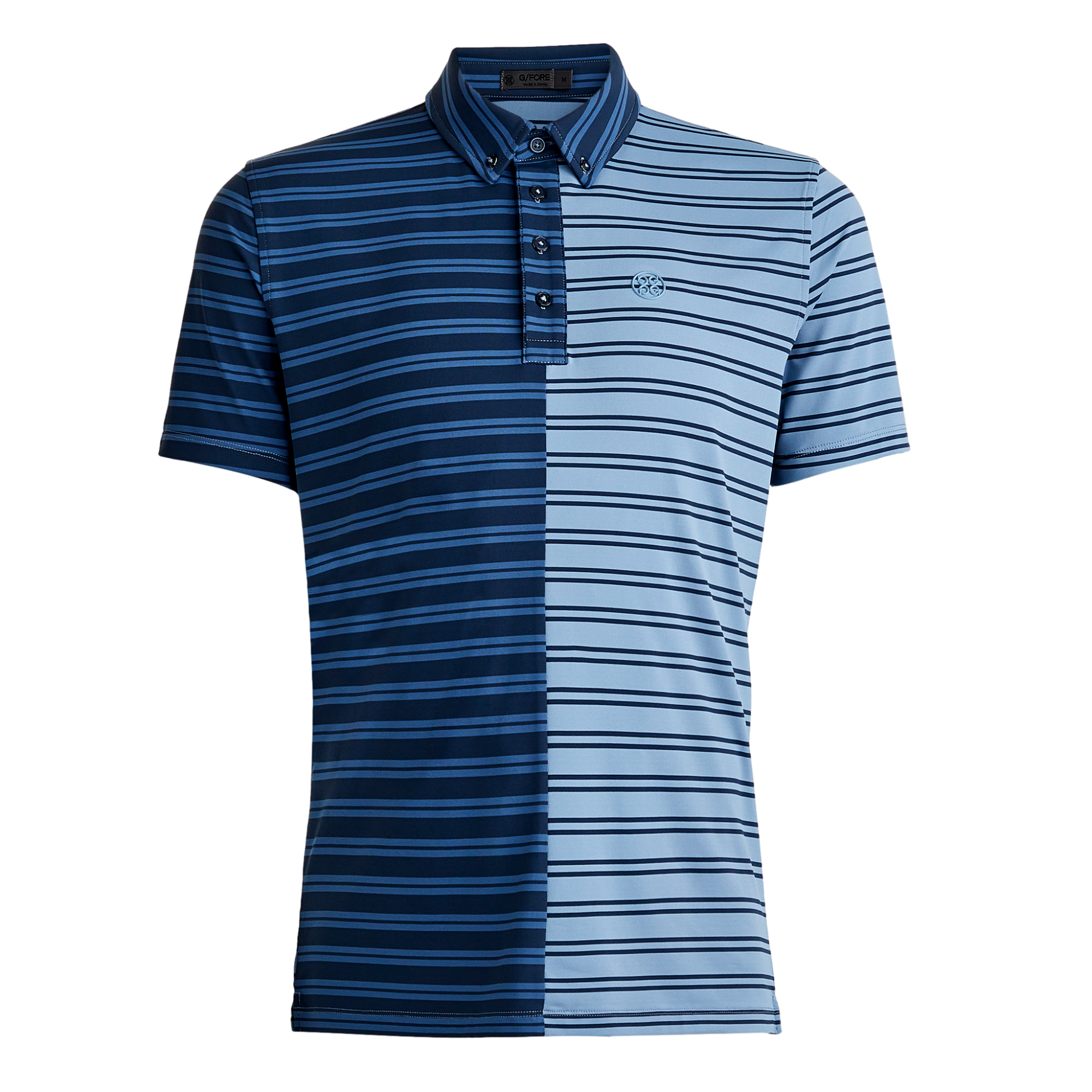 G/FORE Split Stripe Contrast Jersey Polo | PGA TOUR Superstore