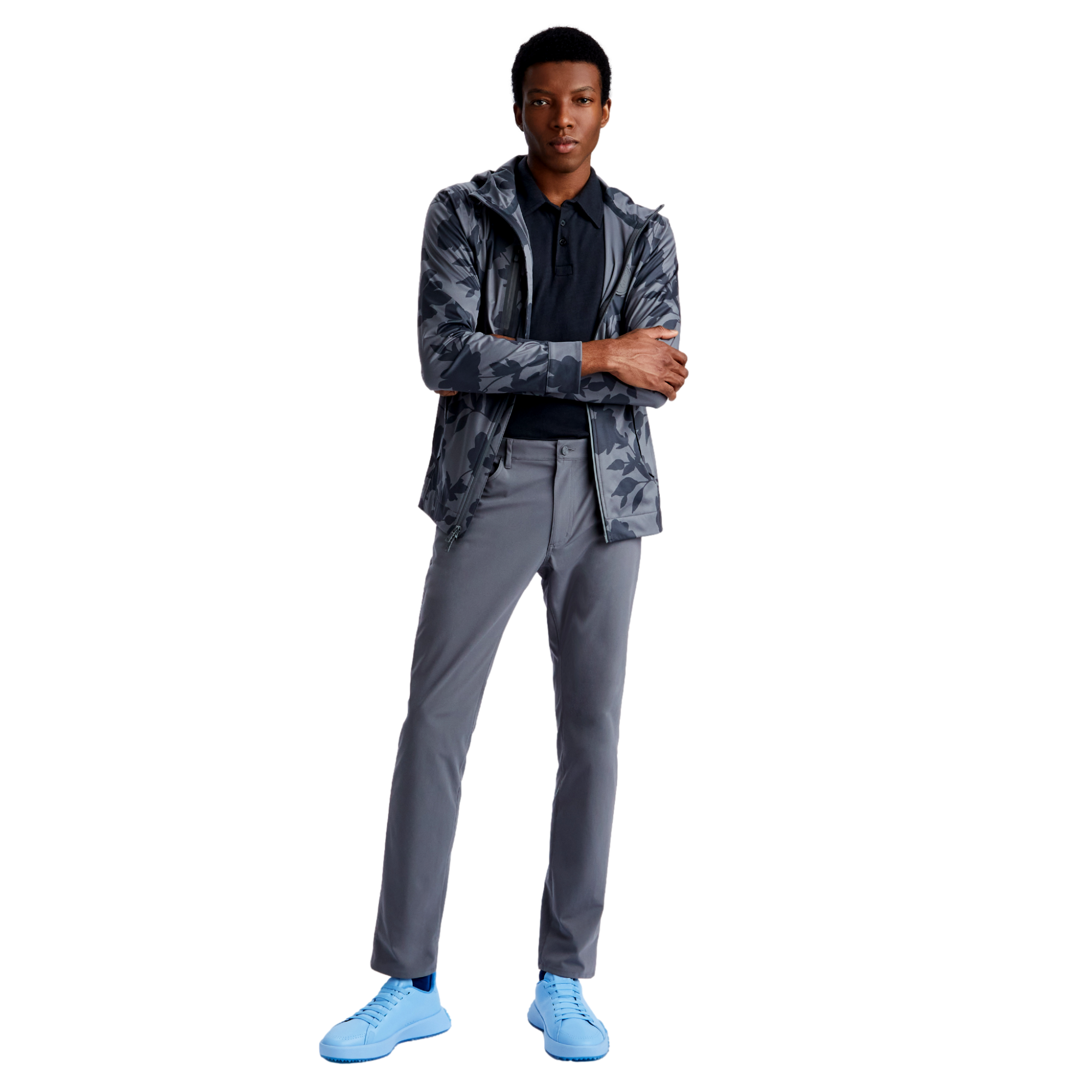 Tonal Floral Repeller Jacket