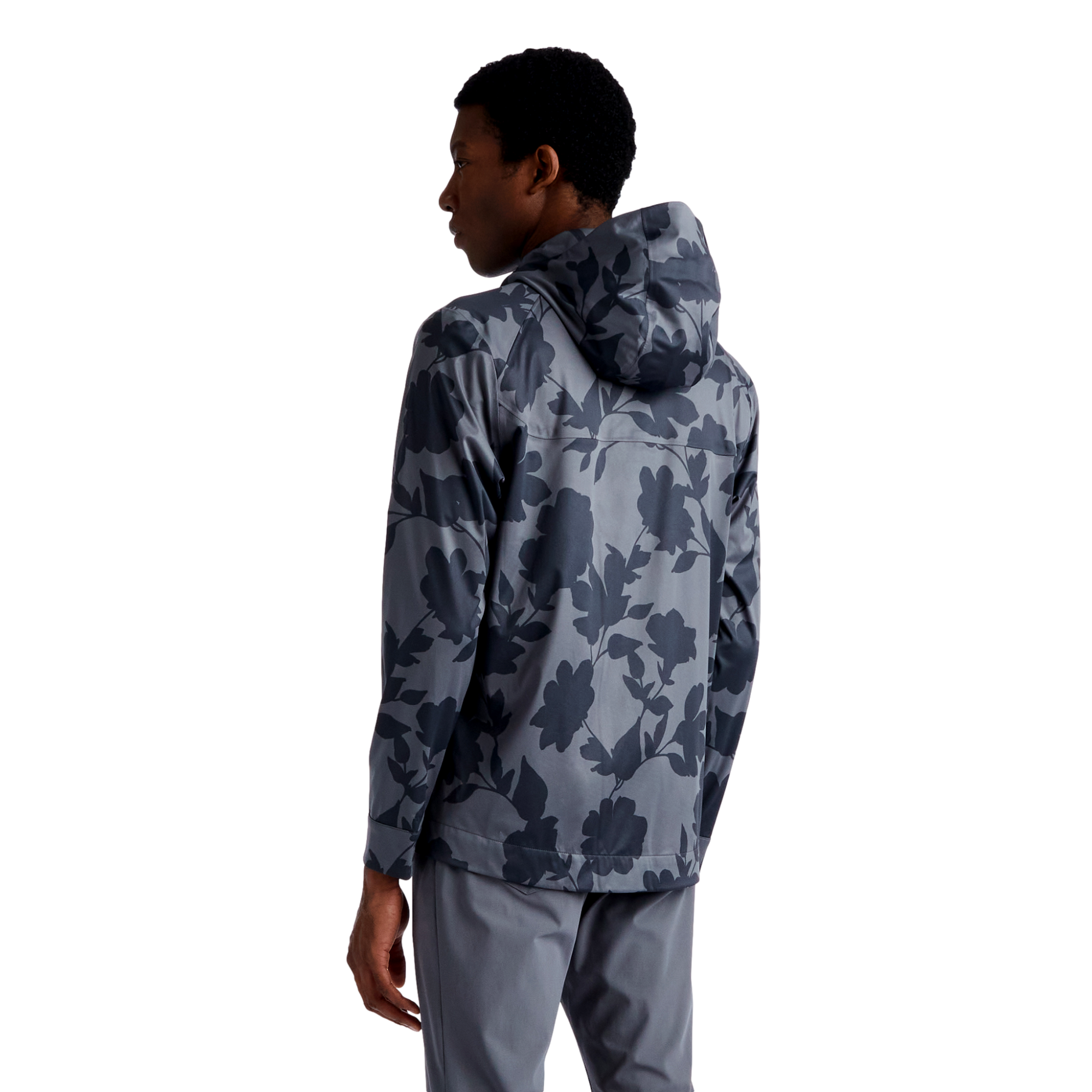 Tonal Floral Repeller Jacket
