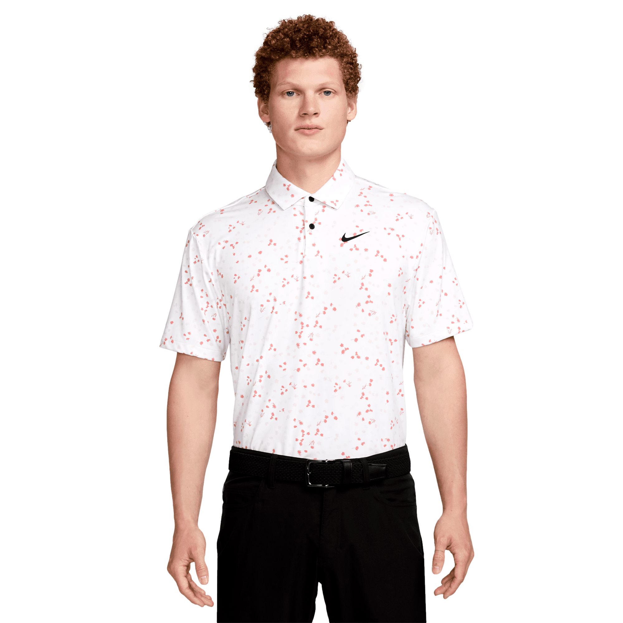 Nike floral golf shirt discount