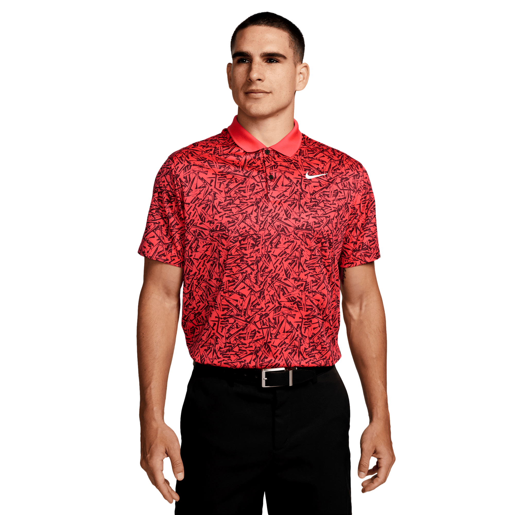 Nike printed golf store polo