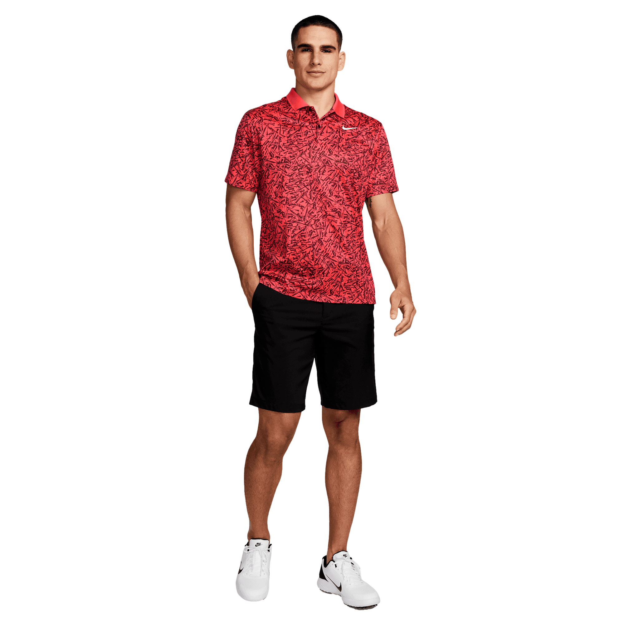 Dri-FIT Victory+ Men's Allover Print Short Sleeve Golf Polo Shirt