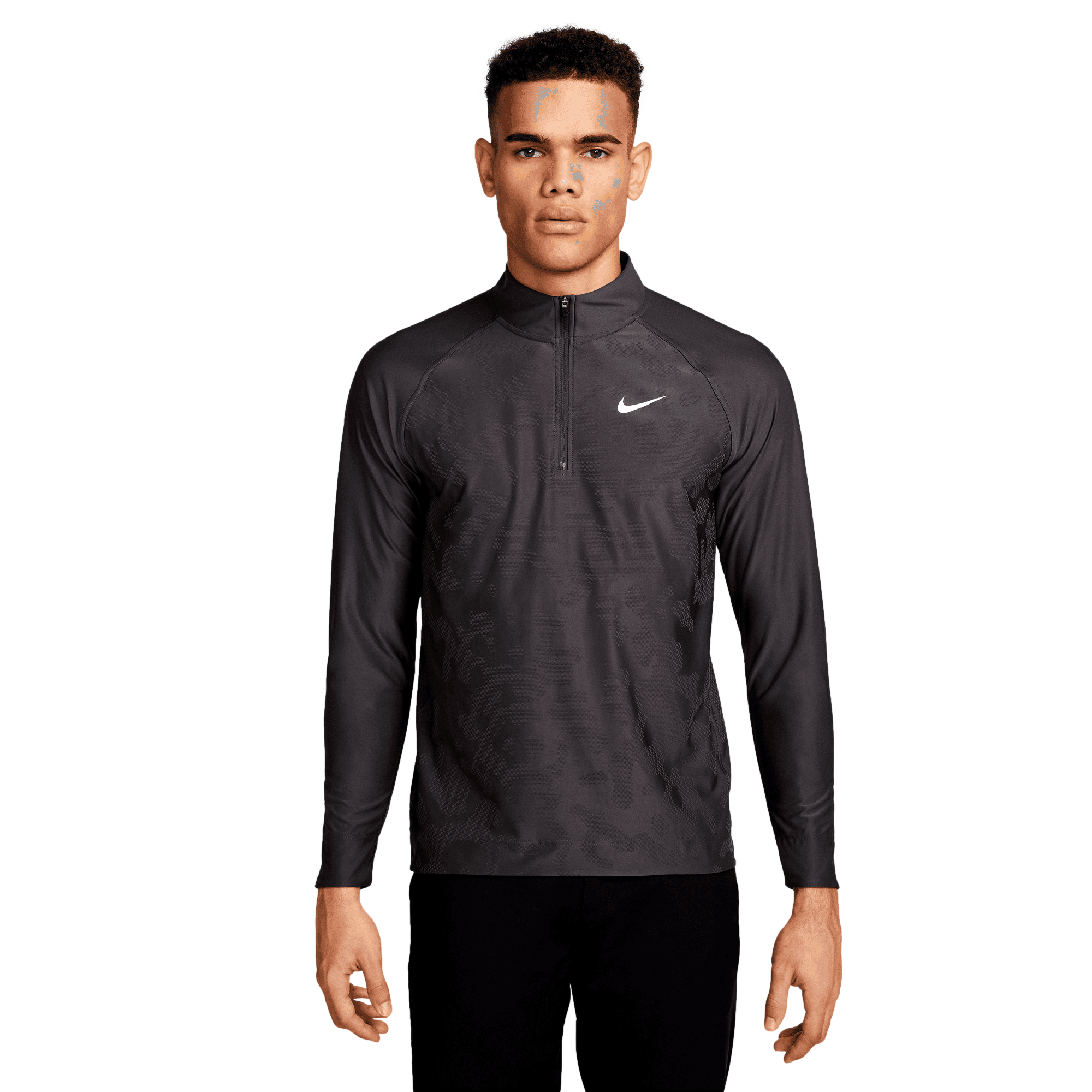 Nike Dri-FIT ADV Tour Men's Qtr Zip, Grey
