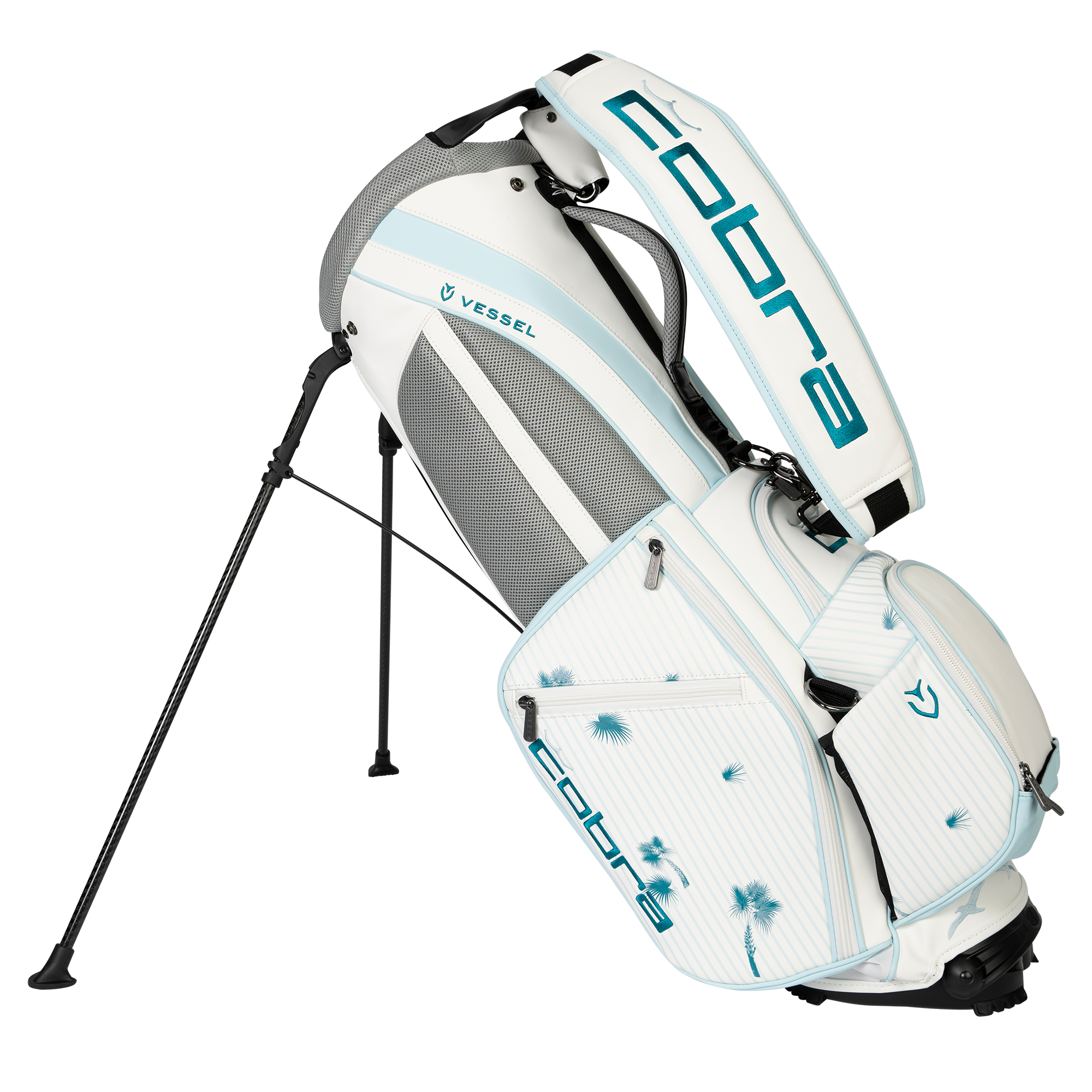 COBRA Limited Edition COBRA X VESSEL Seersucker Tour Stand Bag