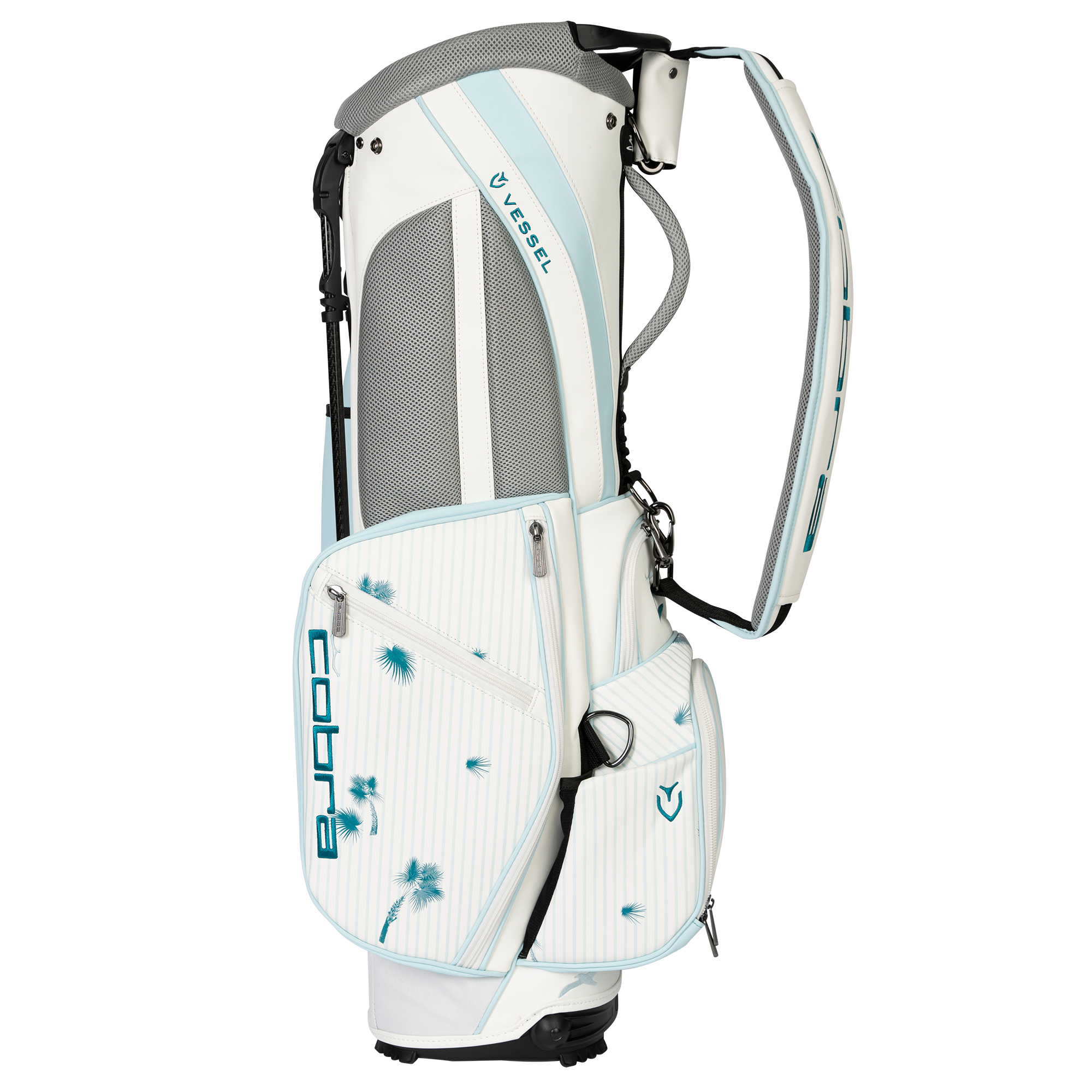 Limited Edition COBRA X VESSEL Seersucker Tour Golf Stand Bag