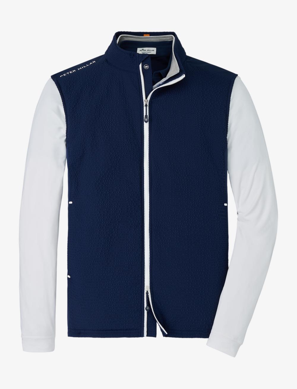 Peter Millar Performance Seersucker Hybrid Vest | PGA TOUR Peter Millar Performance Seersucker Hybrid Vest | PGA TOUR