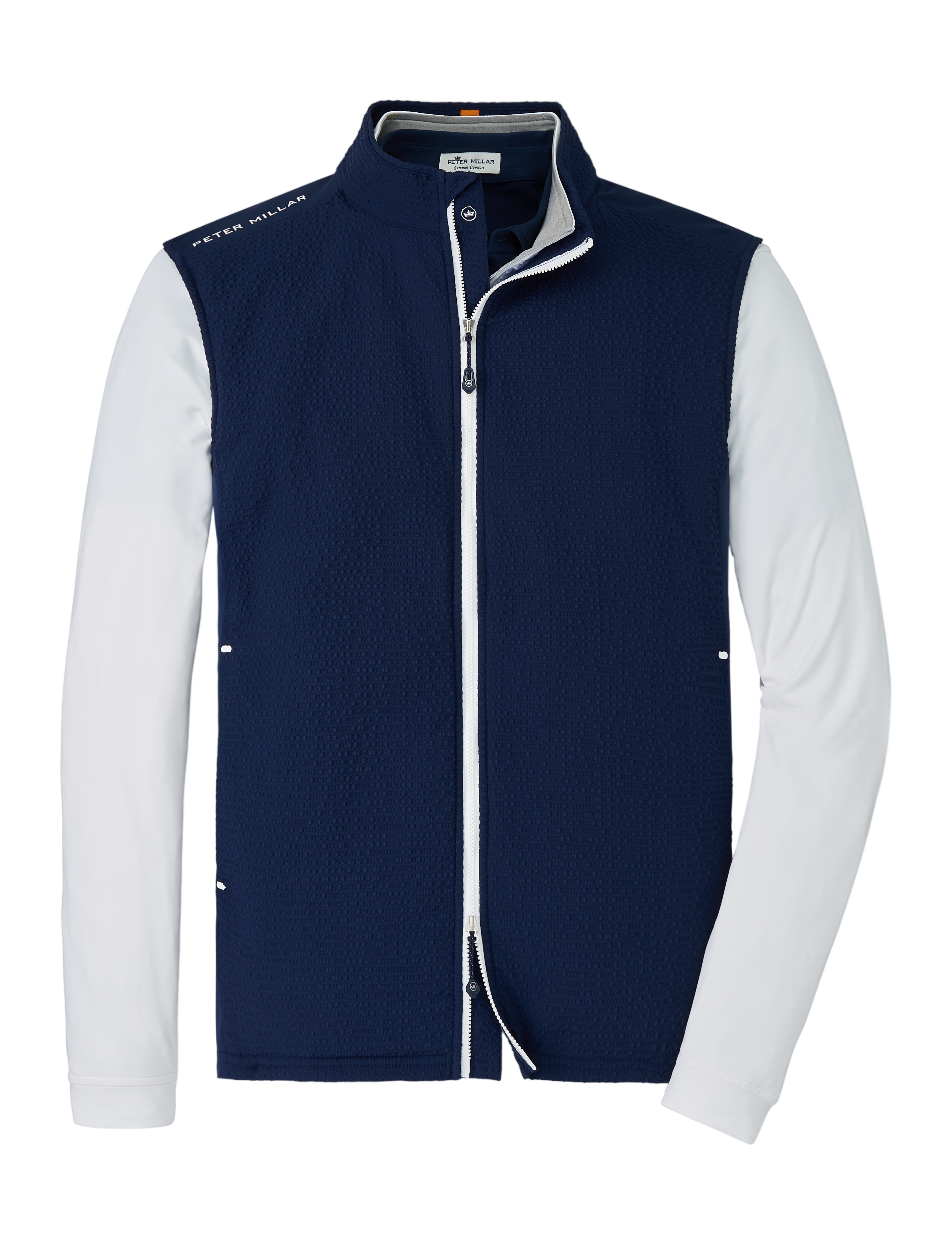 Peter Millar Performance Seersucker Hybrid Vest | PGA TOUR