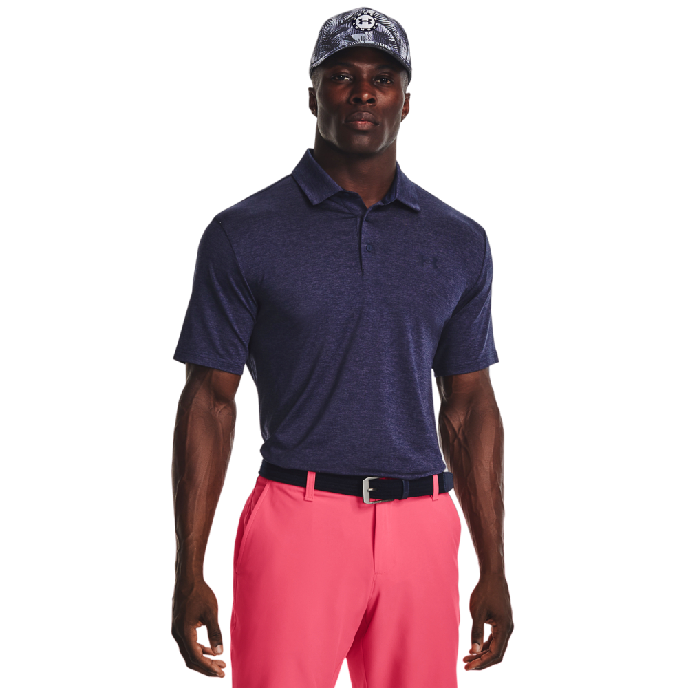 Under Armour Playoff 3.0 Short-Sleeve Polo for Men - Midnight Navy
