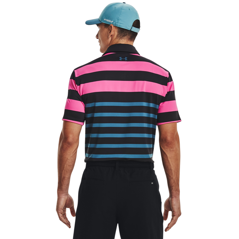 Playoff 3.0 Stripe Men's Short Sleeve Golf Polo Shirt