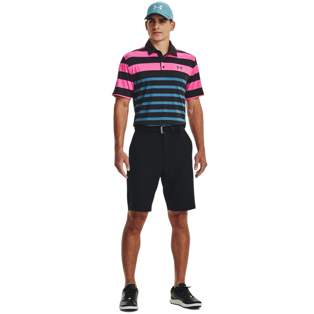 Playoff 3.0 Stripe Men's Short Sleeve Golf Polo Shirt
